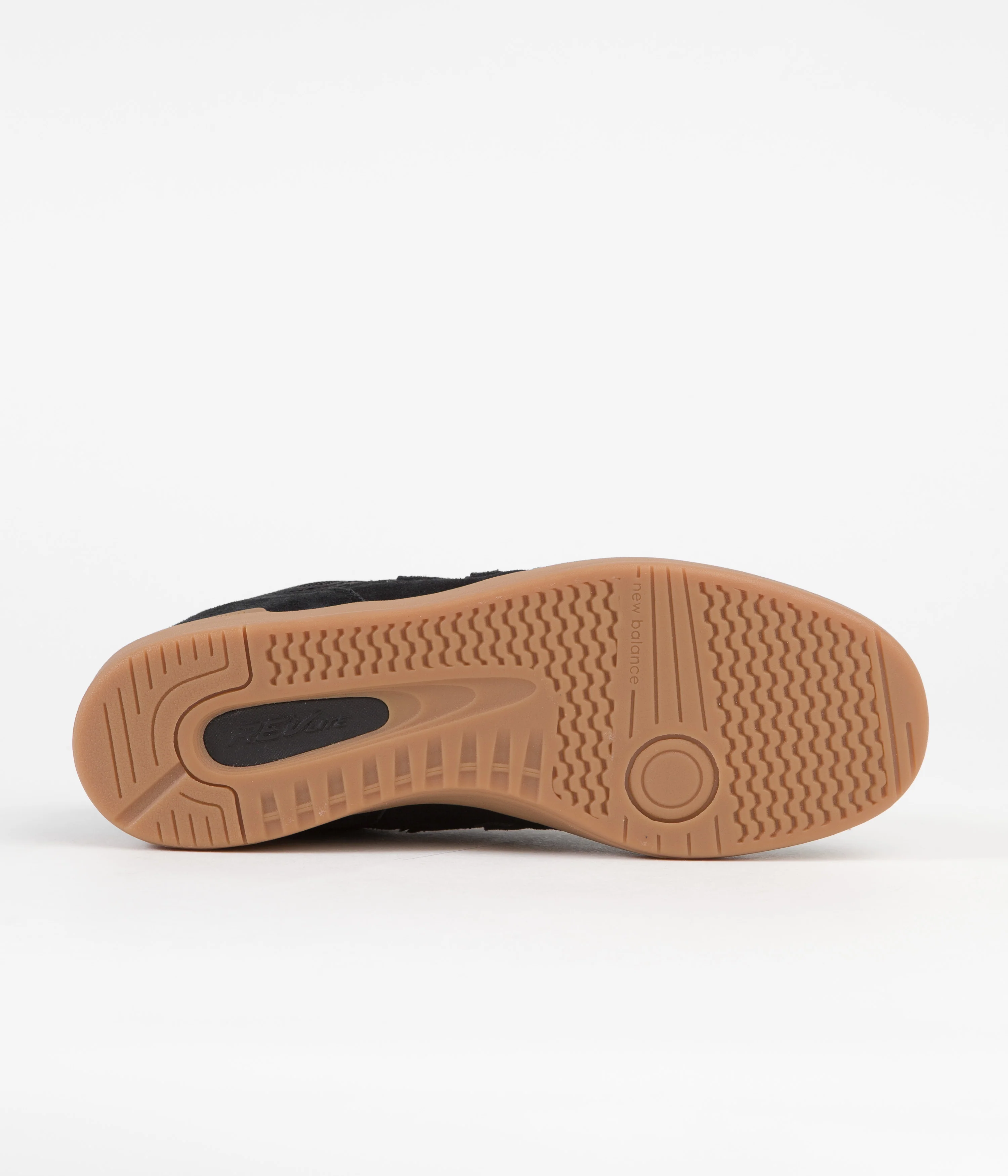 New Balance Pro Court 574 Shoes - Black / Gum - Image 6