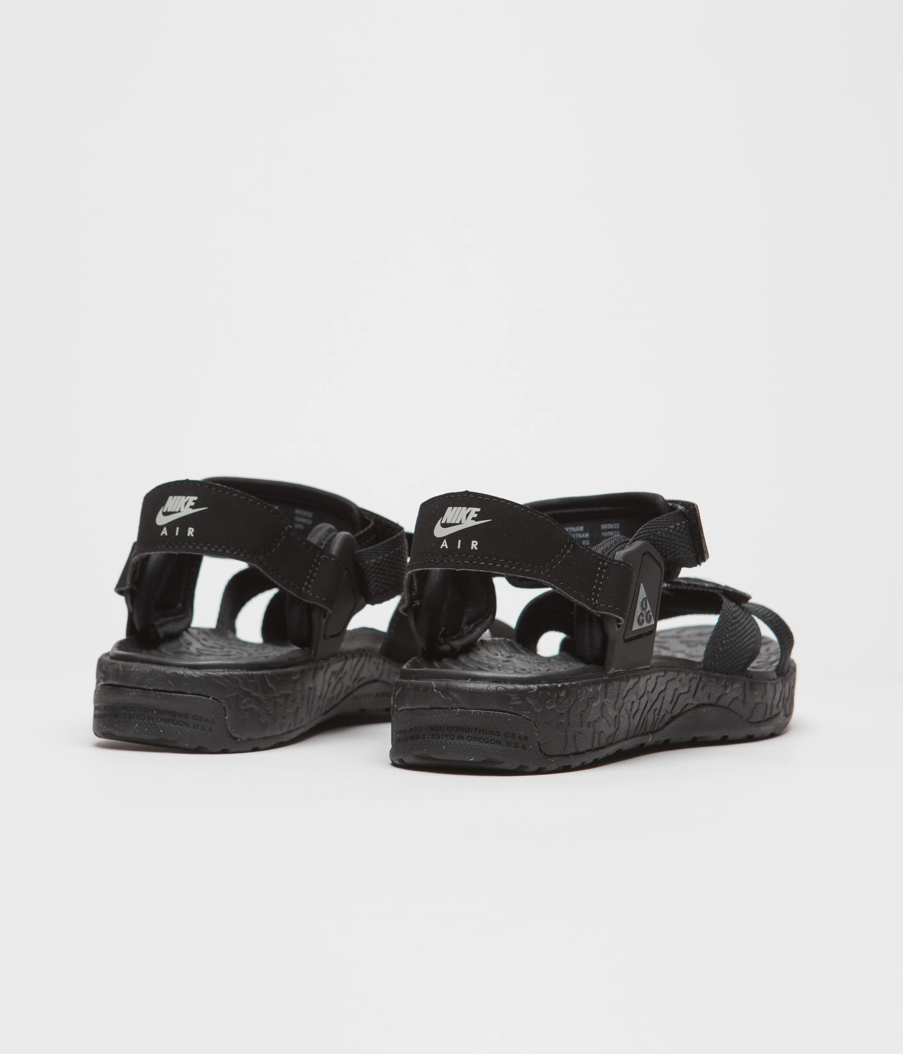 Nike ACG Air Deschutz+ Sandals - Black / Grey Fog - Black - Anthracite - Image 4