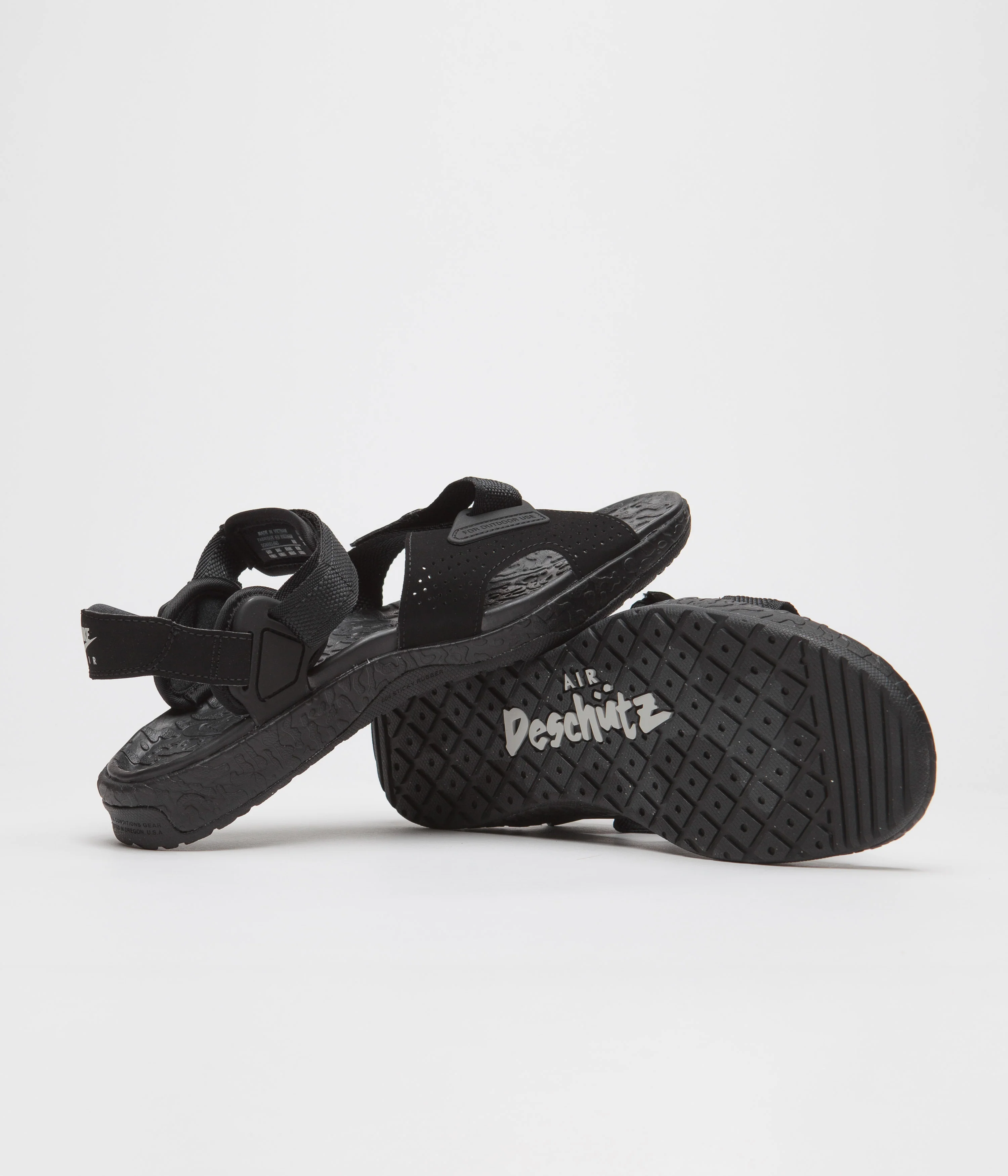 Nike ACG Air Deschutz+ Sandals - Black / Grey Fog - Black - Anthracite - Image 5
