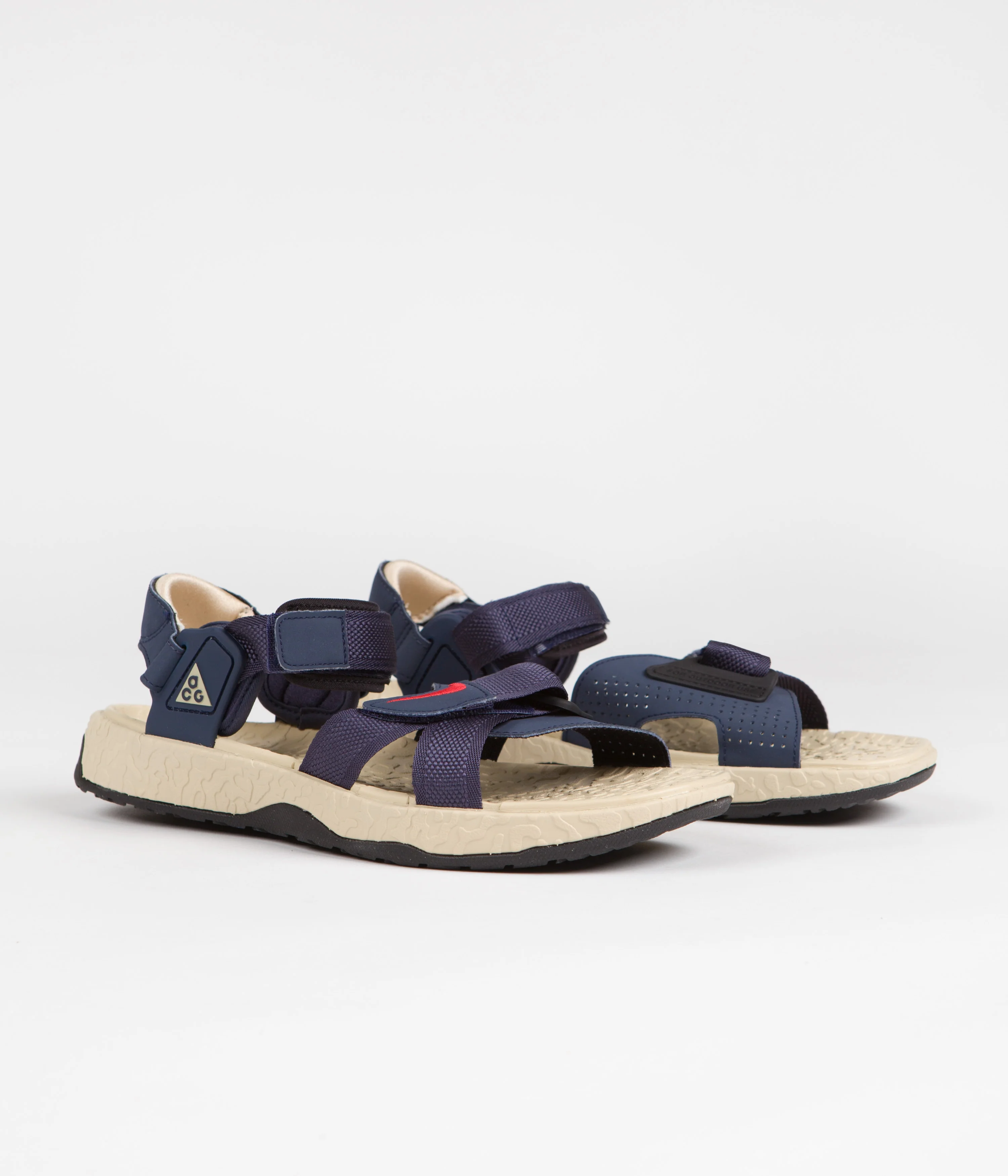 Nike ACG Air Deschutz+ Sandals - Midnight Navy / Light Crimson - Thunder Blue - Image 2