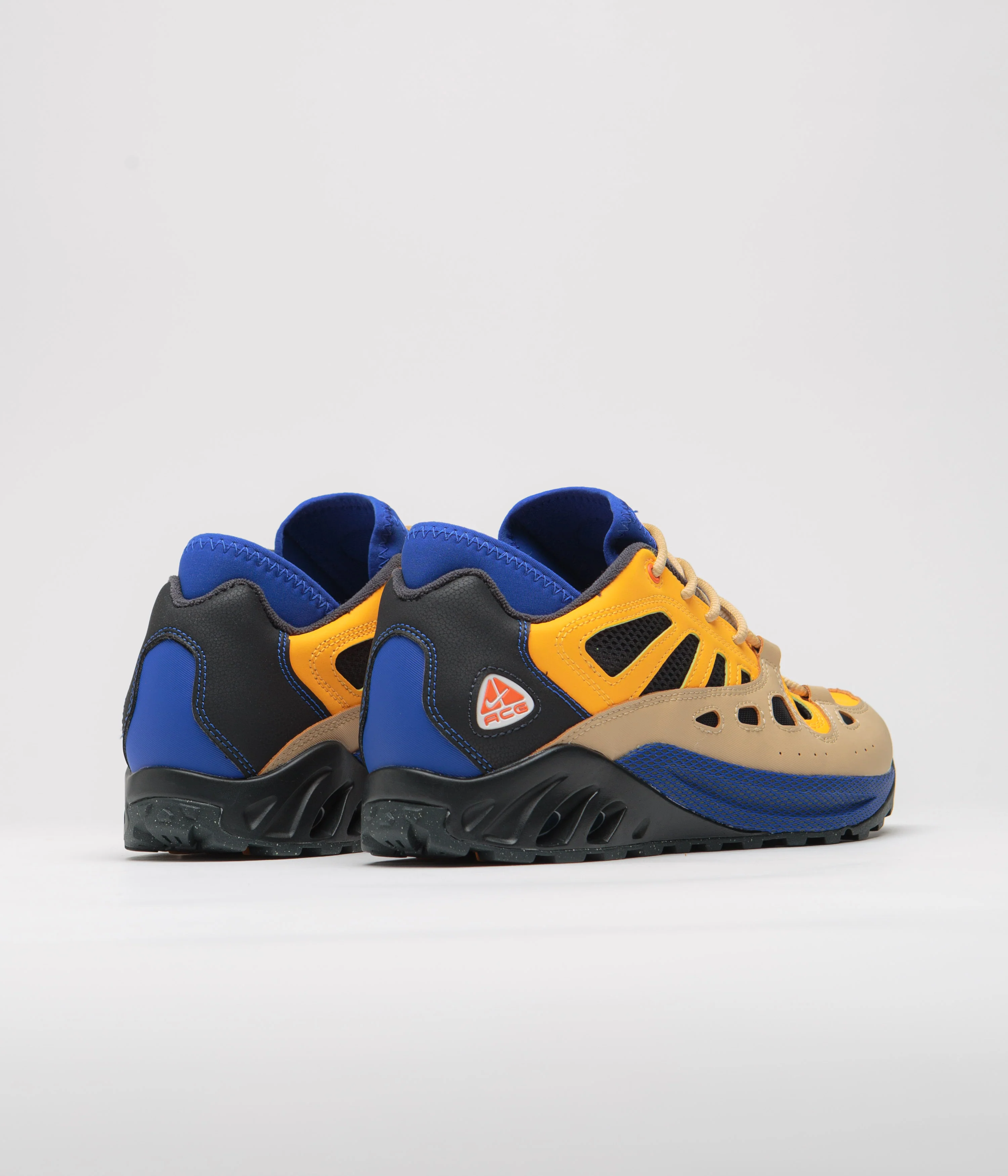 Nike ACG Air Exploraid Shoes - Hyper Royal / Safety Orange - Laser Orange - Image 4