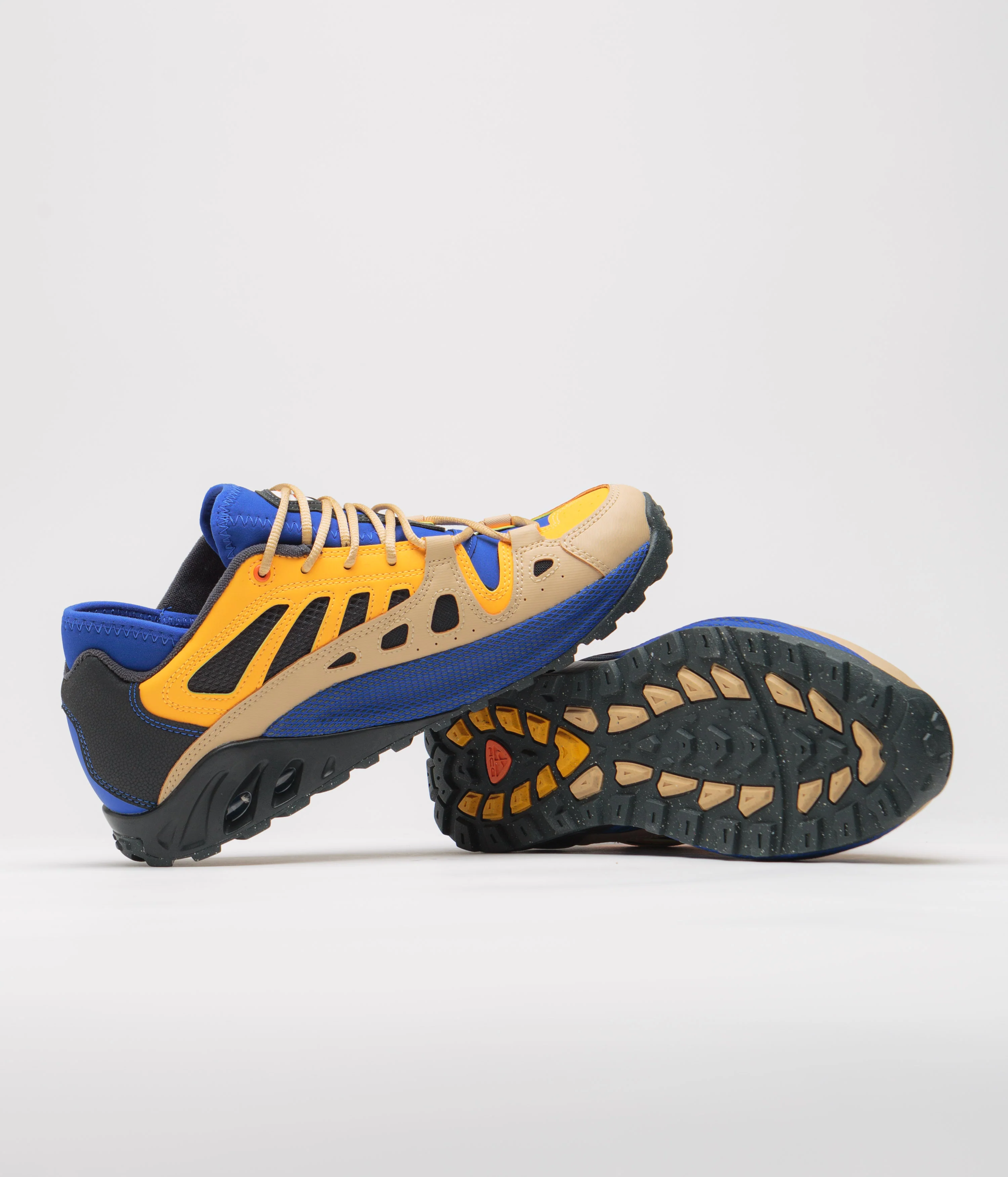 Nike ACG Air Exploraid Shoes - Hyper Royal / Safety Orange - Laser Orange - Image 5