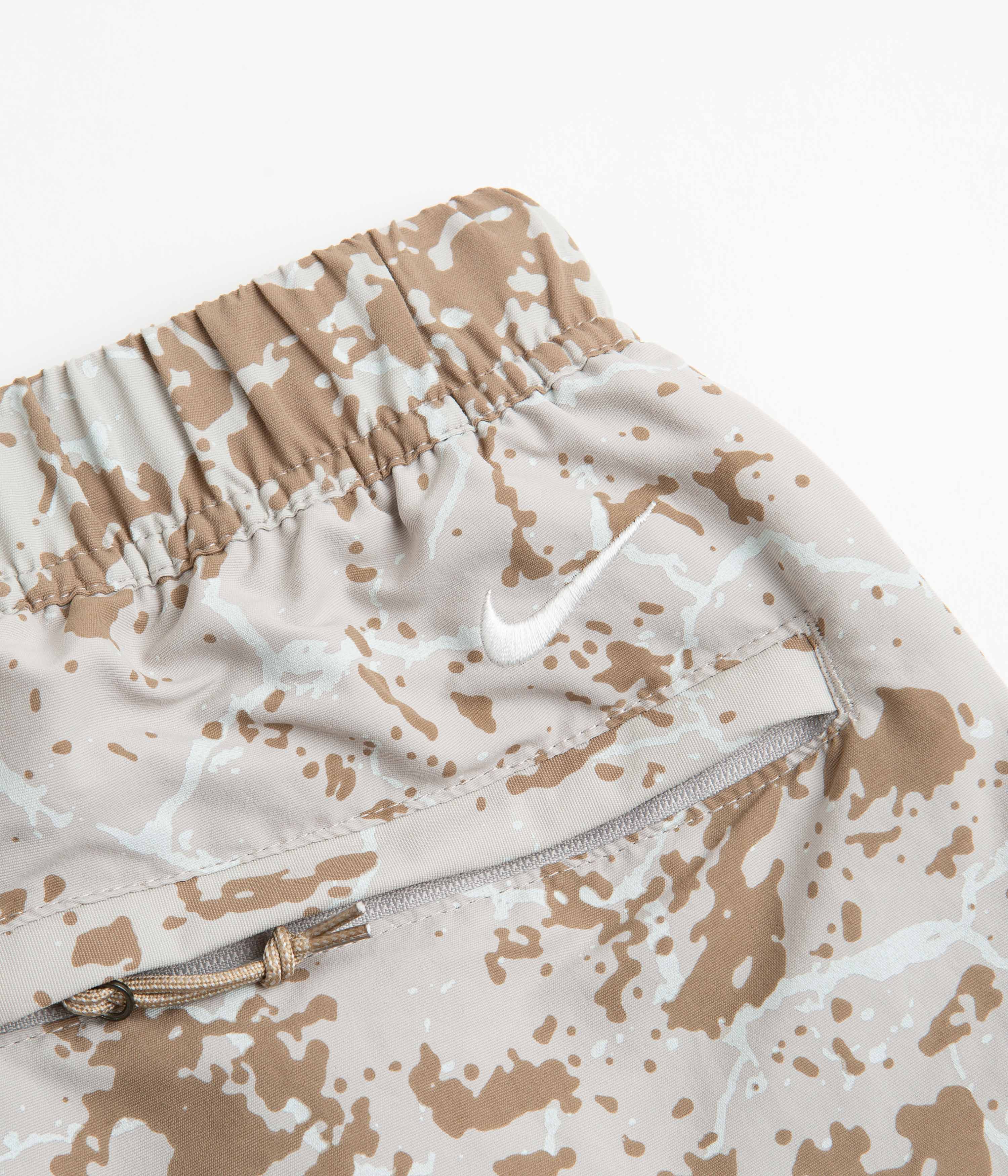 Nike ACG AOP Trail Shorts - Light Iron Ore / Summit White - Image 7