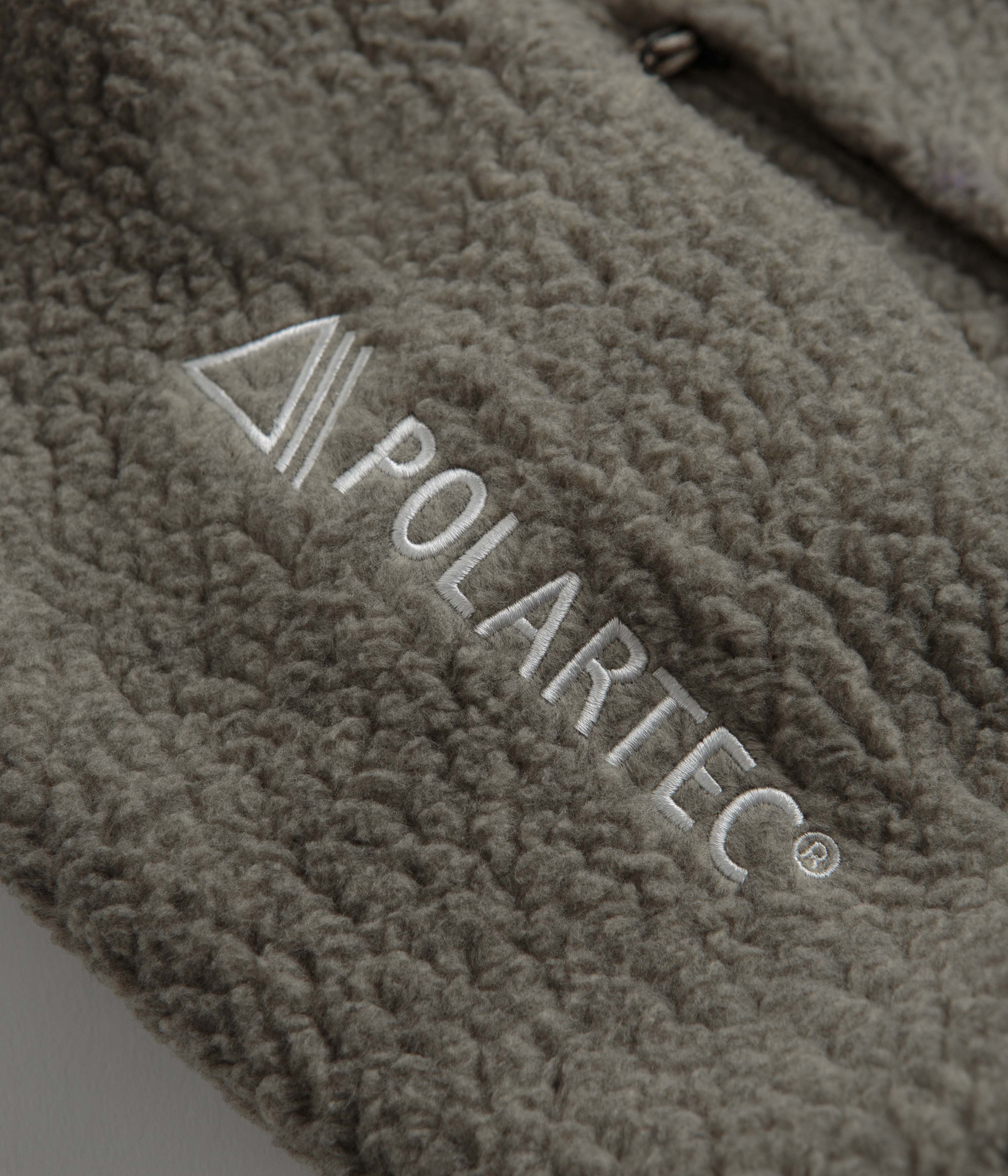 Nike ACG Arctic Wolf Full Zip Fleece - Khaki / Light Iron Ore / Summit White - Image 5