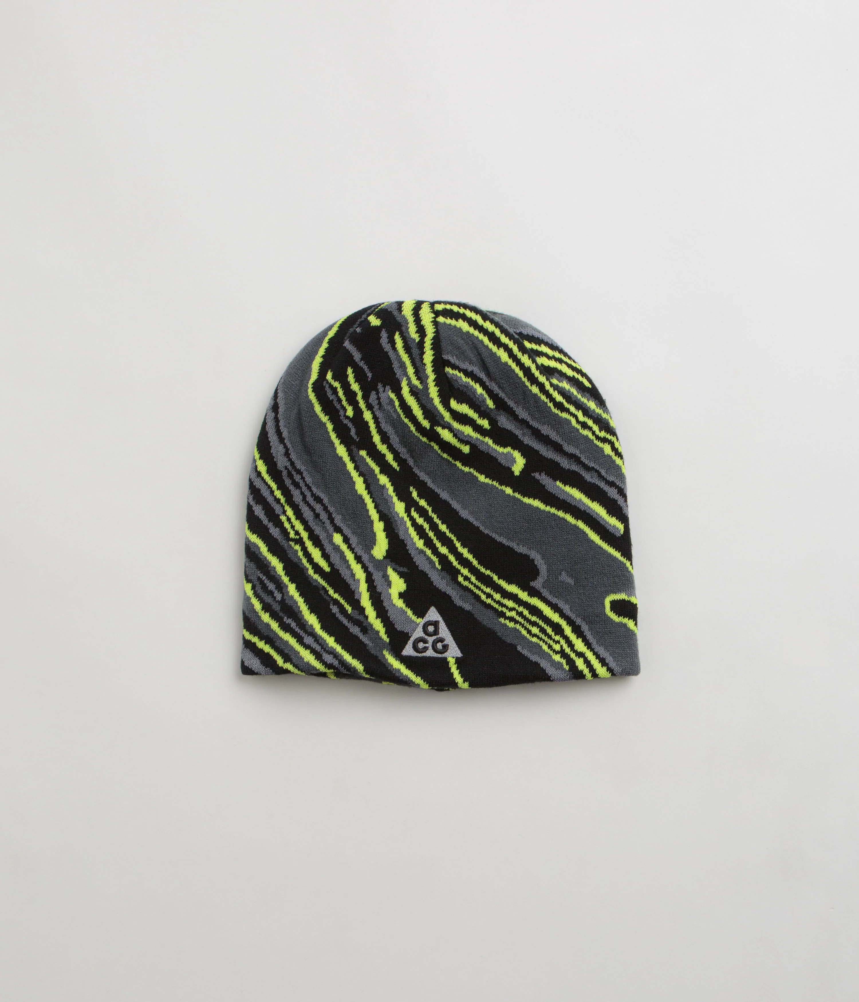 Nike ACG Big Bend Peak Beanie - Dark Smoke Grey / Black / Reflective Silver