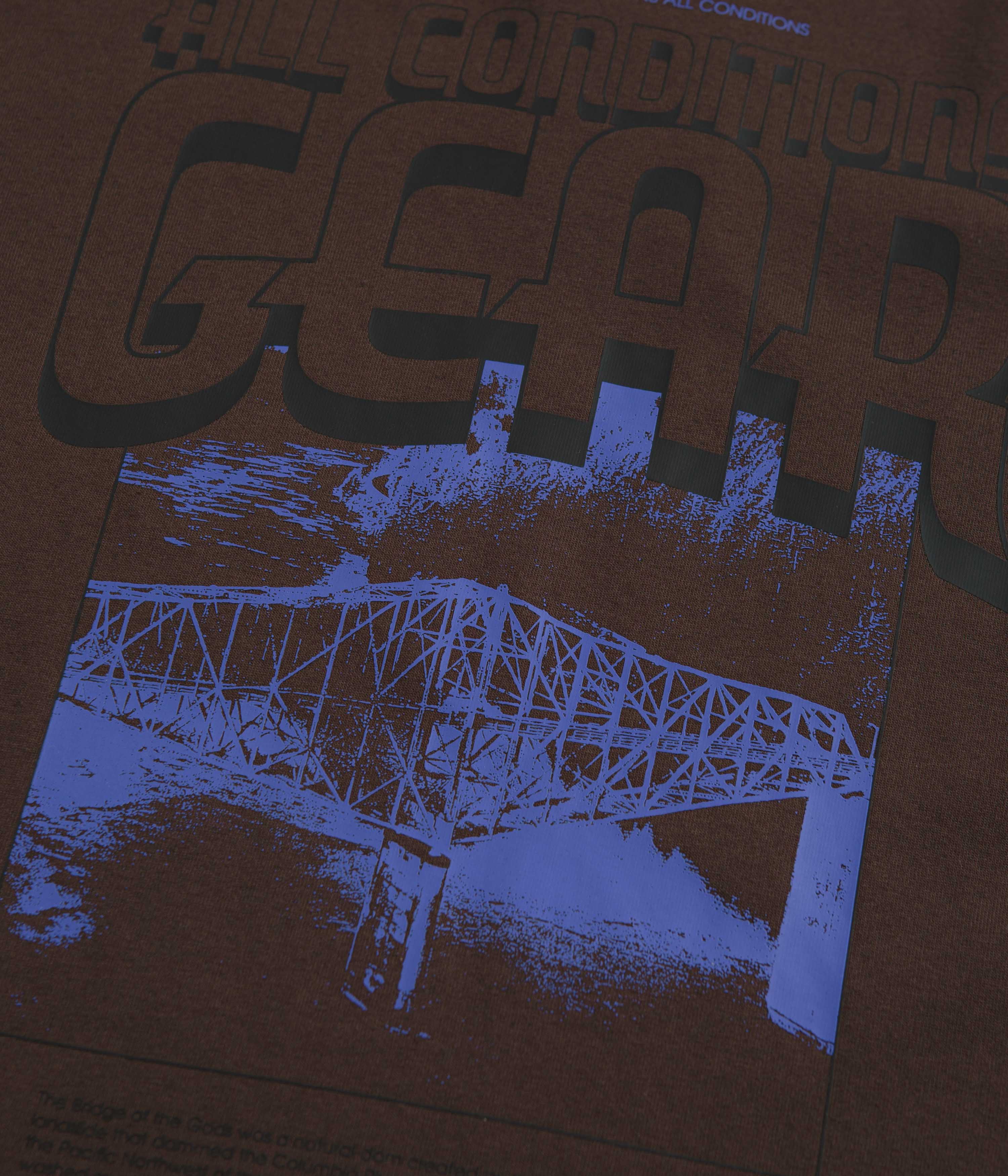 Nike ACG Bridge of Gods Long Sleeve T-Shirt - Baroque Brown - Image 3