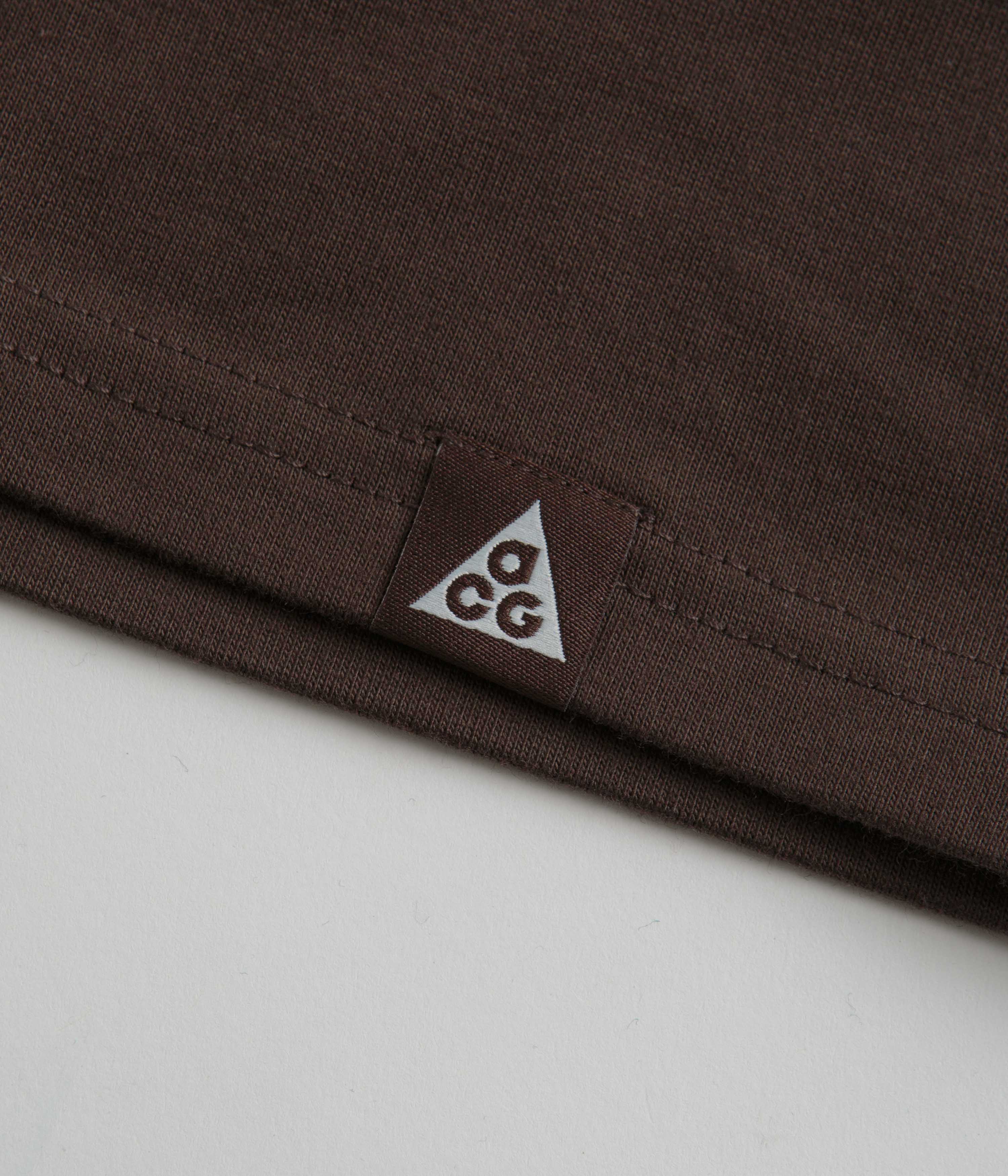Nike ACG Bridge of Gods Long Sleeve T-Shirt - Baroque Brown - Image 7