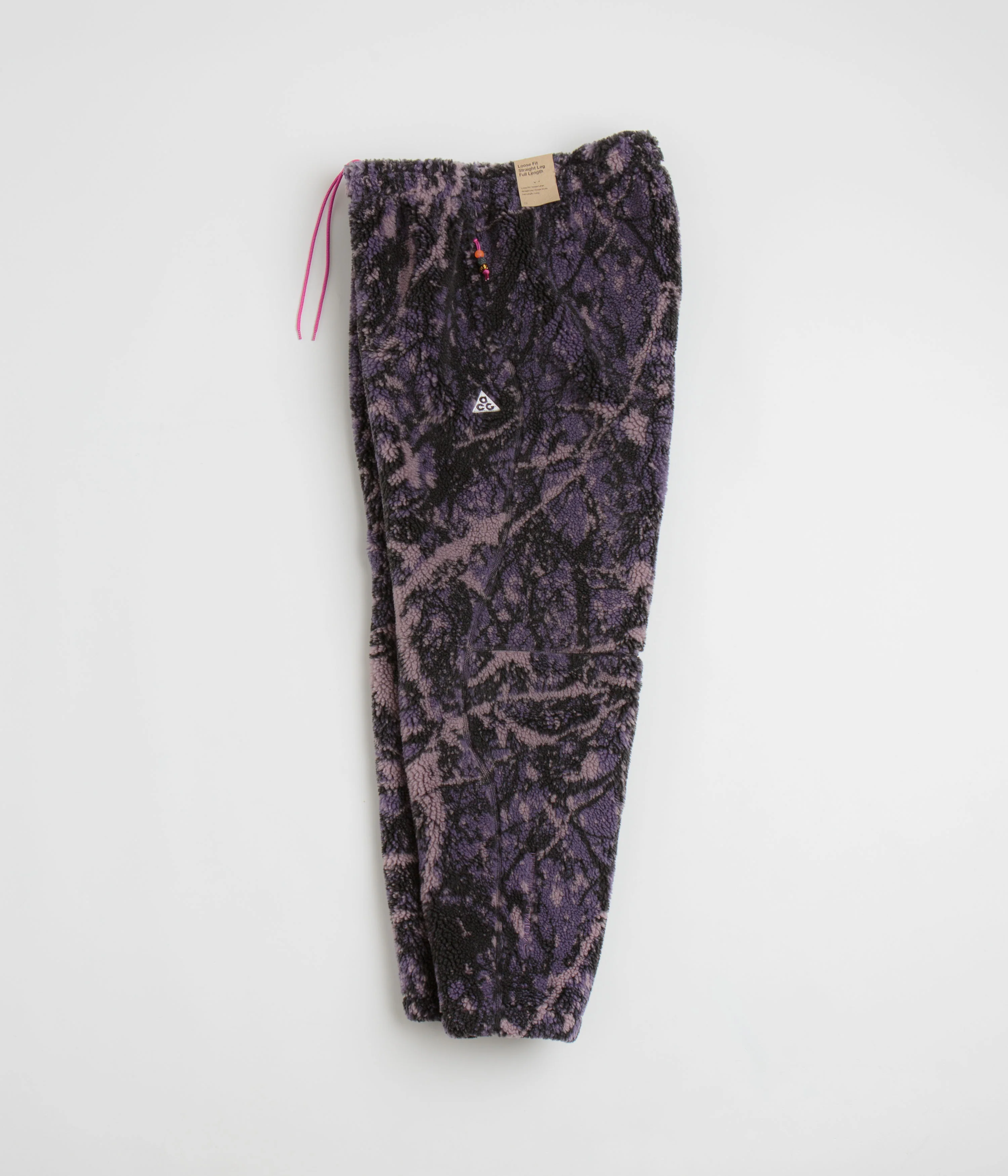 Nike ACG Canwell Glacier Windproof Pants - Dark Raisin / Black / Black / Summit White - Image 2