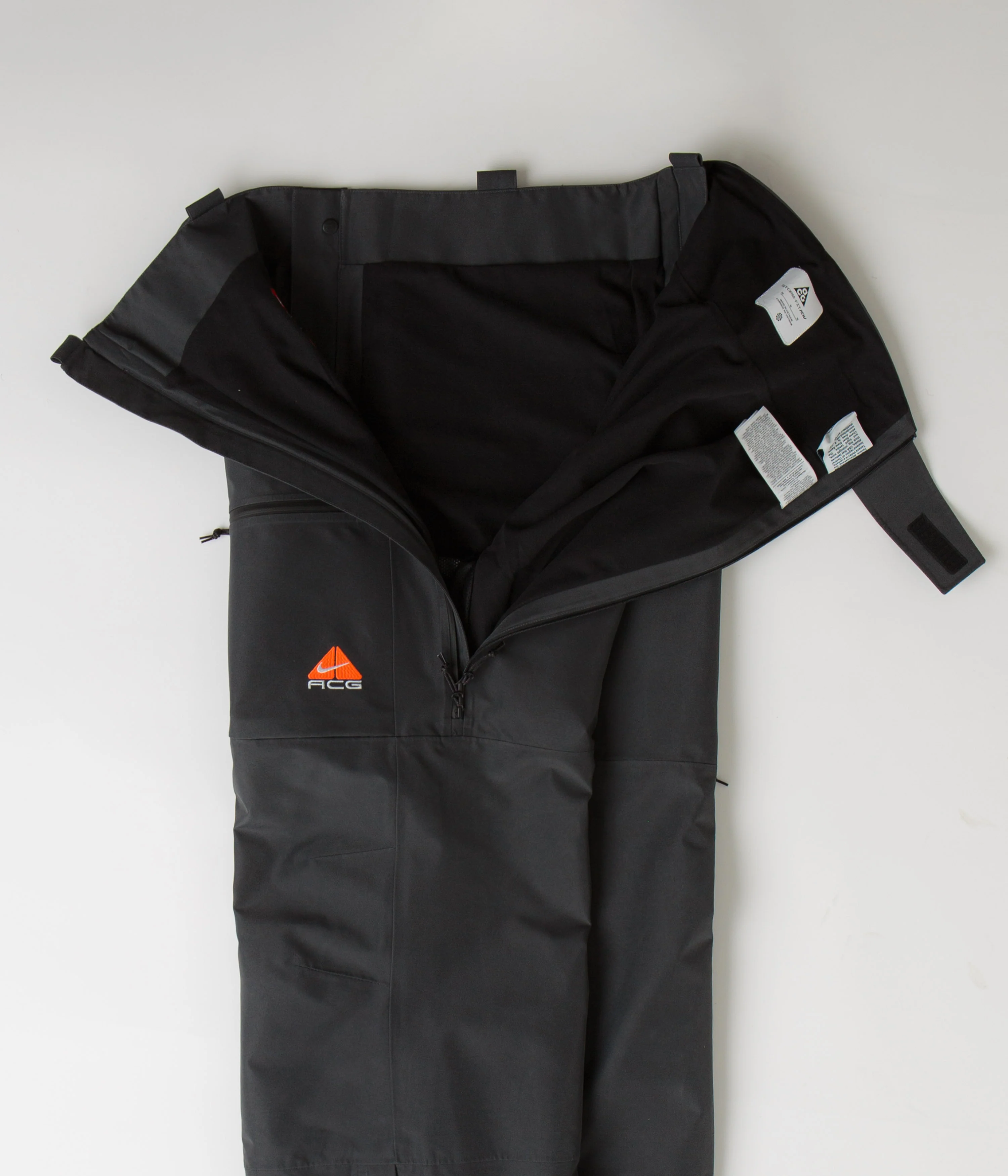 Nike ACG Chena Vortex Bib Pants - Anthracite / Anthracite / Summit White - Image 8