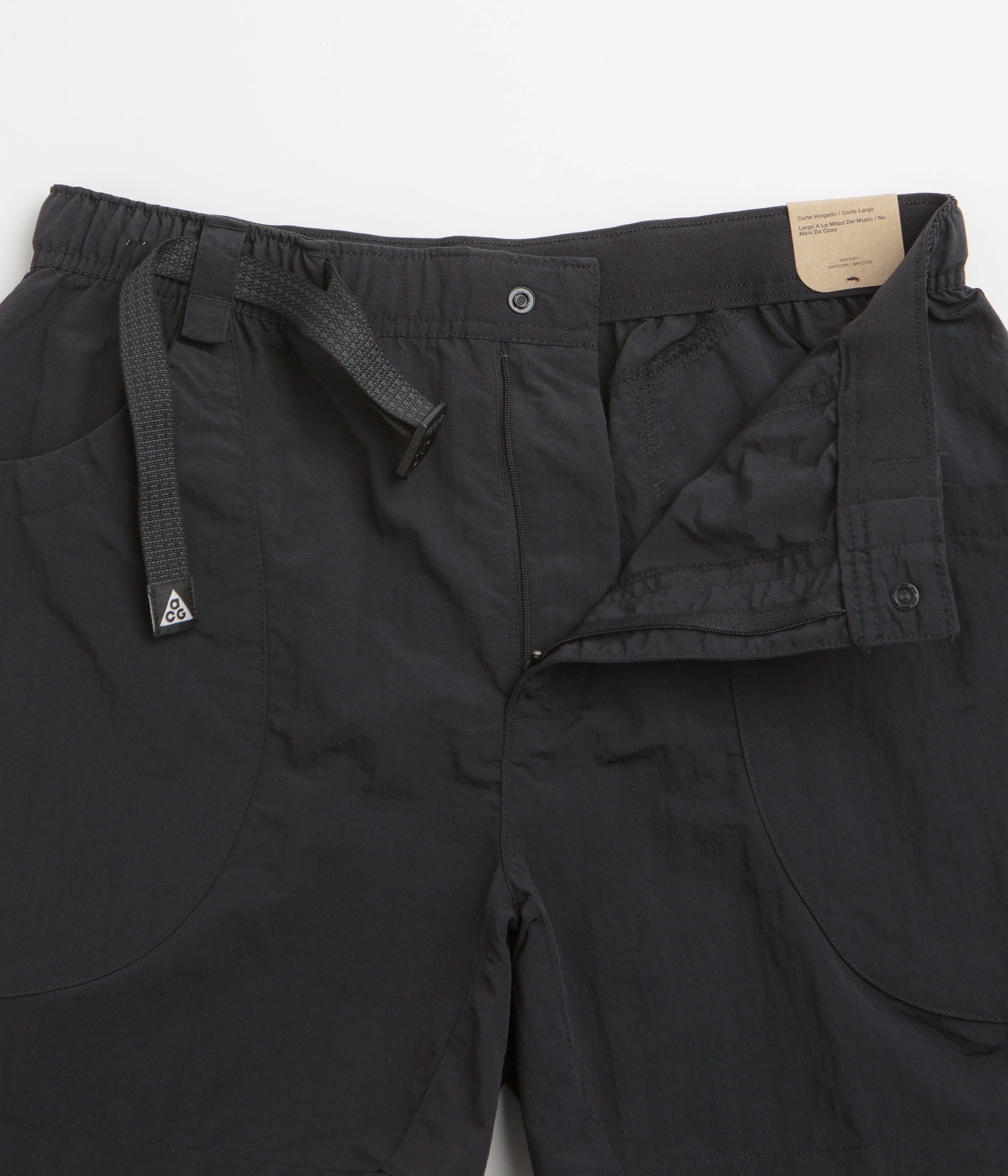 Nike ACG Dolomiti Shorts - Black / Black / Summit White - Image 5