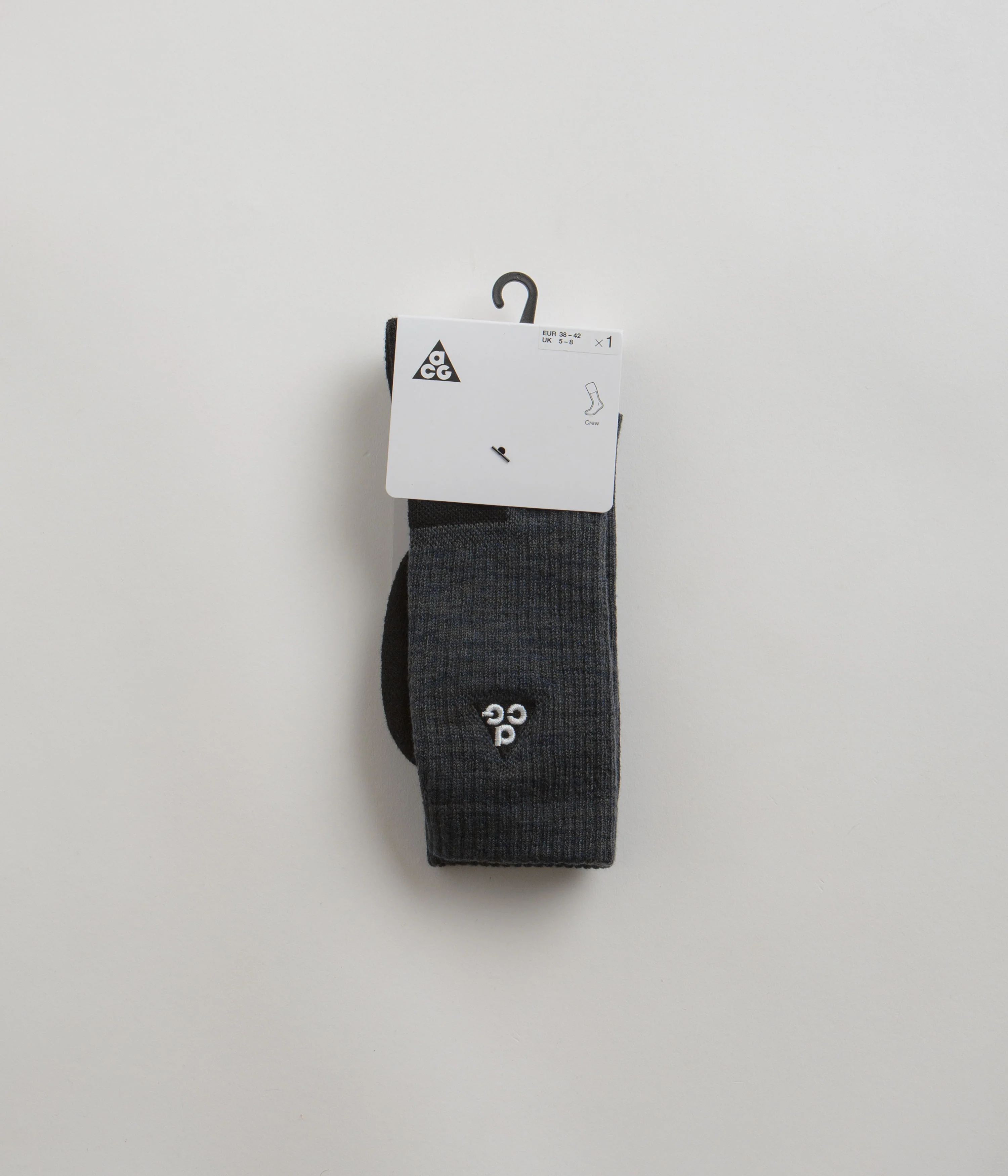 Nike ACG Everyday Cushioned Crew Socks - Anthracite / Volt / Black / Summit White - Image 2