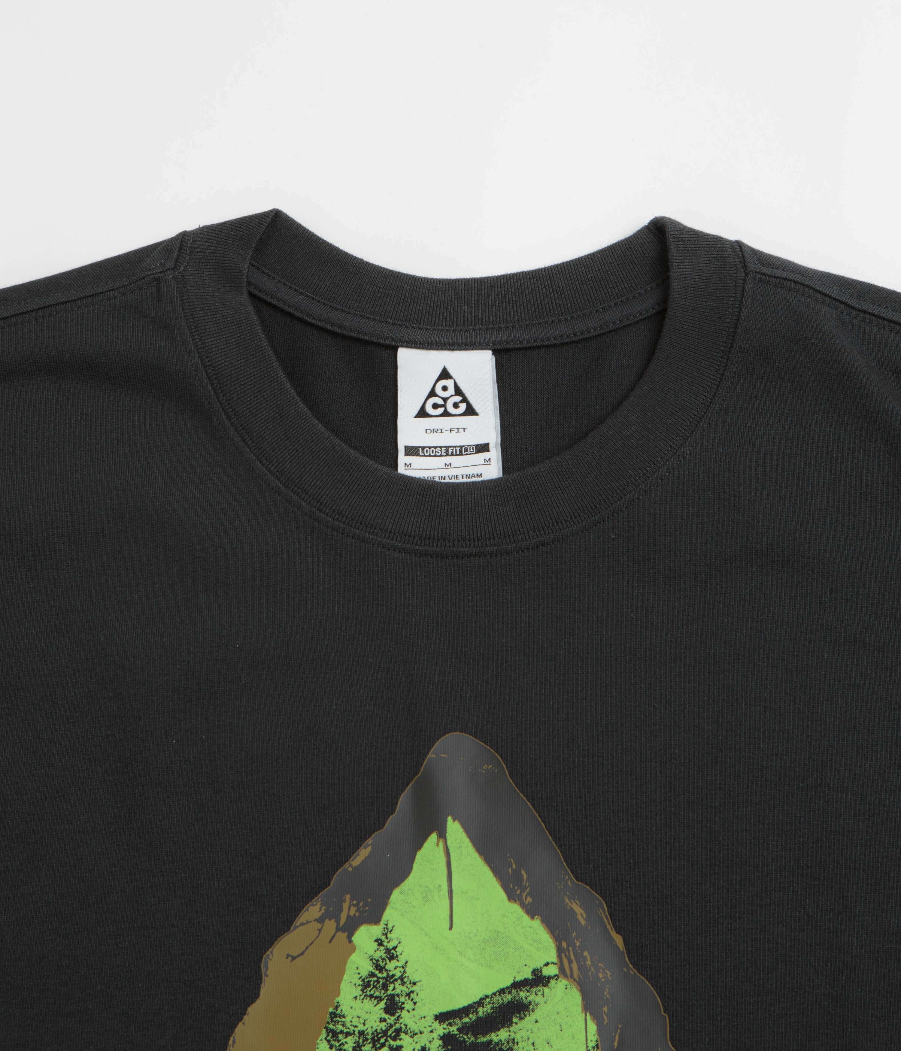 Nike ACG Folklore Long Sleeve T-Shirt - Black - Image 2