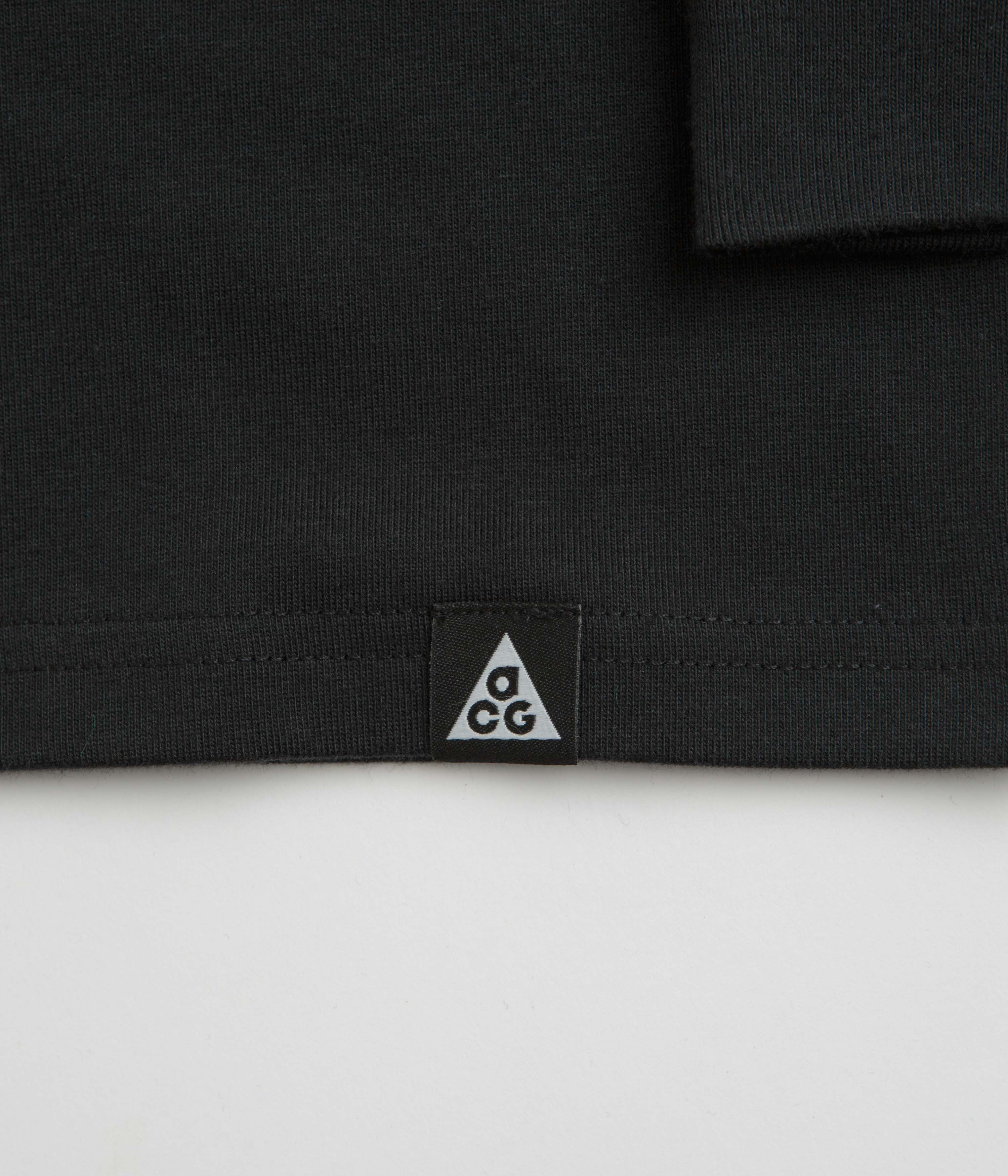Nike ACG Folklore Long Sleeve T-Shirt - Black - Image 5