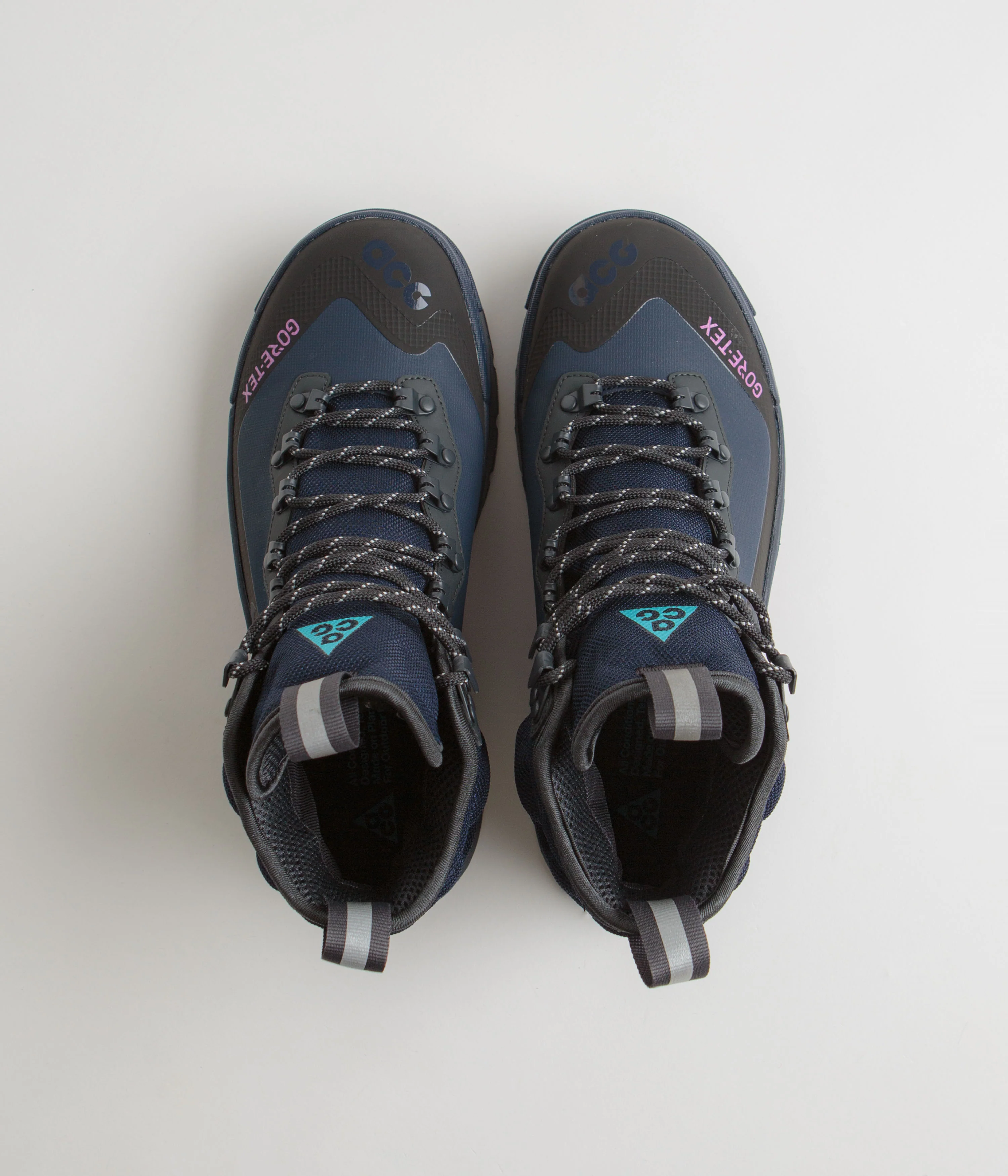 Nike ACG Gaiadome Gore-Tex Shoes - Obsidian / Teal Nebula - Anthracite - Image 7