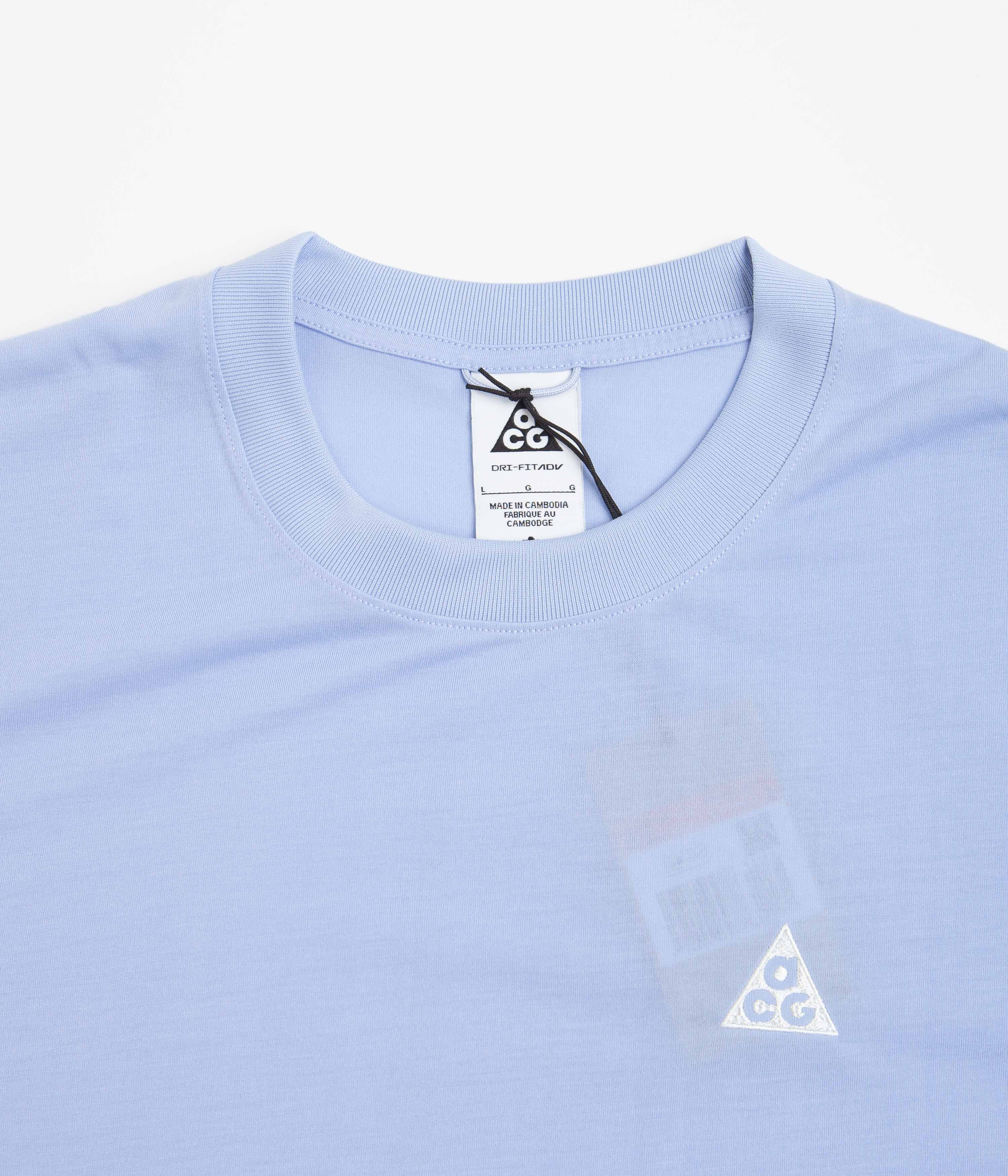 Nike ACG Goat Rocks T-Shirt - Cobalt Bliss / Summit White / Summit White - Image 4