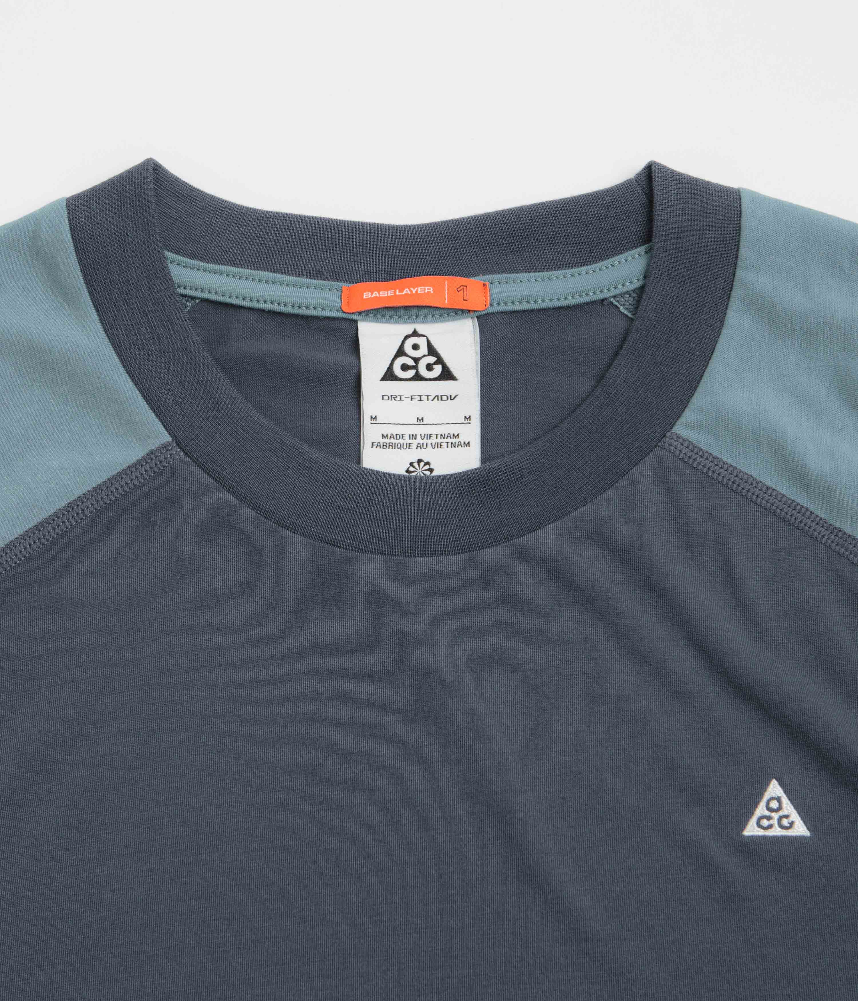 Nike ACG Goat Rocks T-Shirt - Thunder Blue / Smokey Blue / Summit White - Image 3