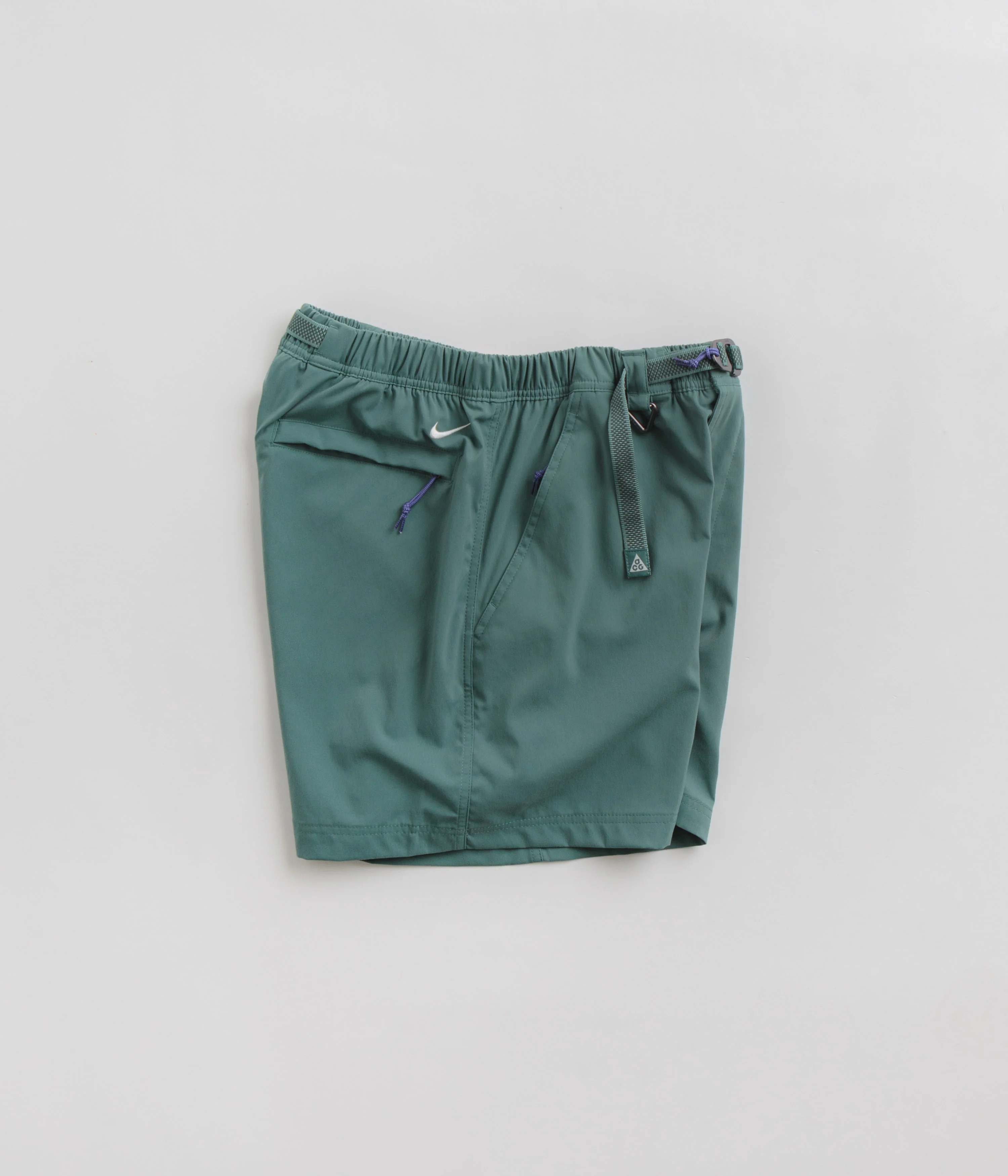 Nike ACG Hiking Shorts - Bicoastal / Vintage Green / Summit White - Image 2