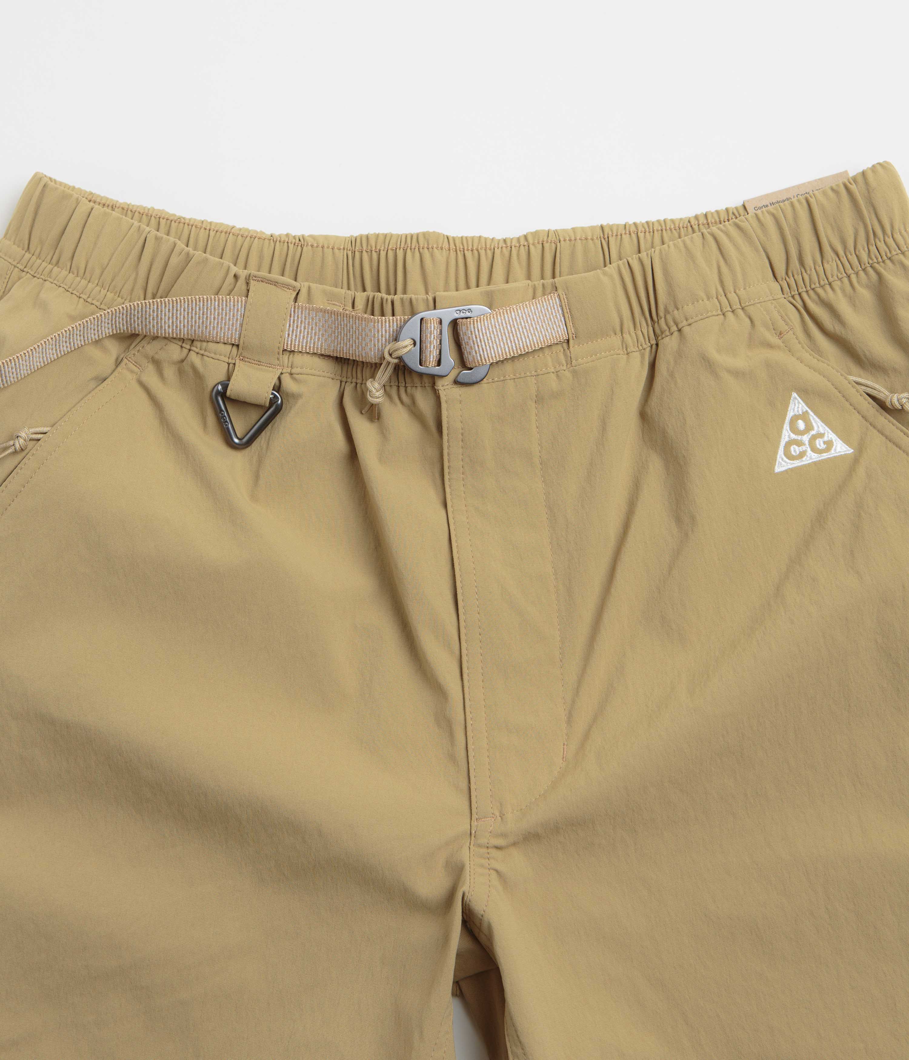 Nike ACG Hiking Shorts - Parachute Beige / Summit White - Image 5