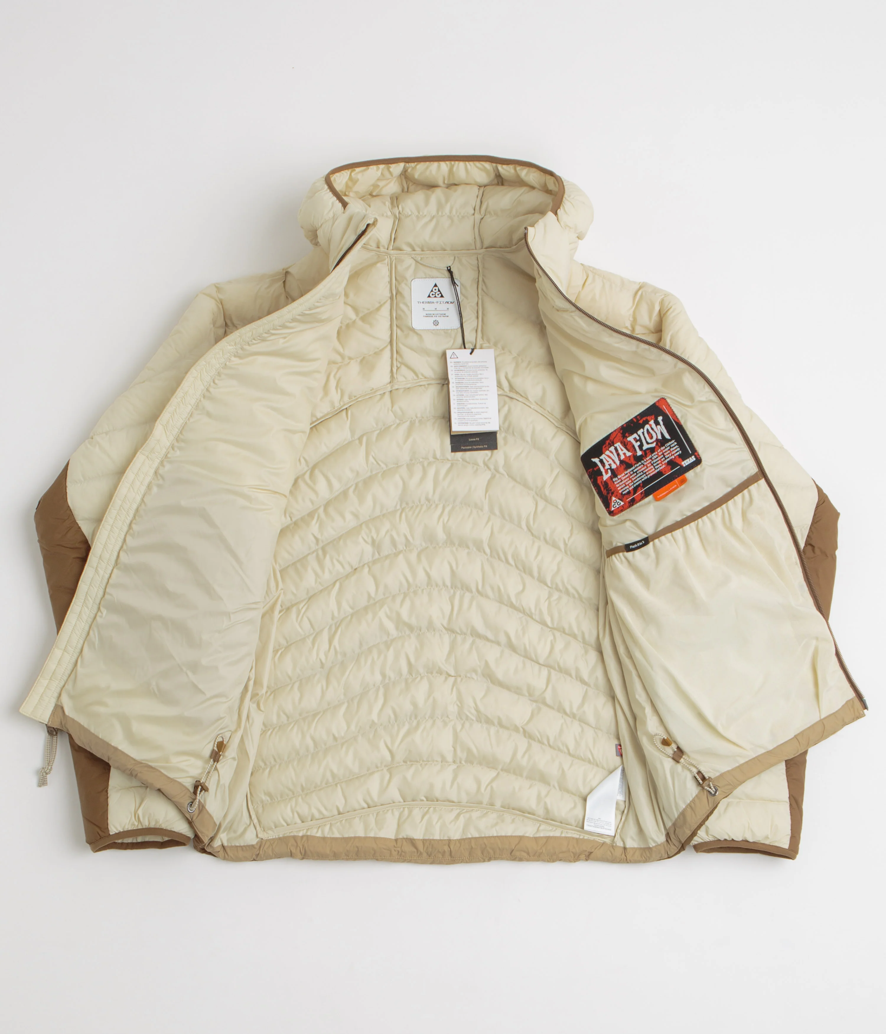 Nike ACG Lava Flow Jacket - Light Khaki / Light Khaki / Summit White - Image 2