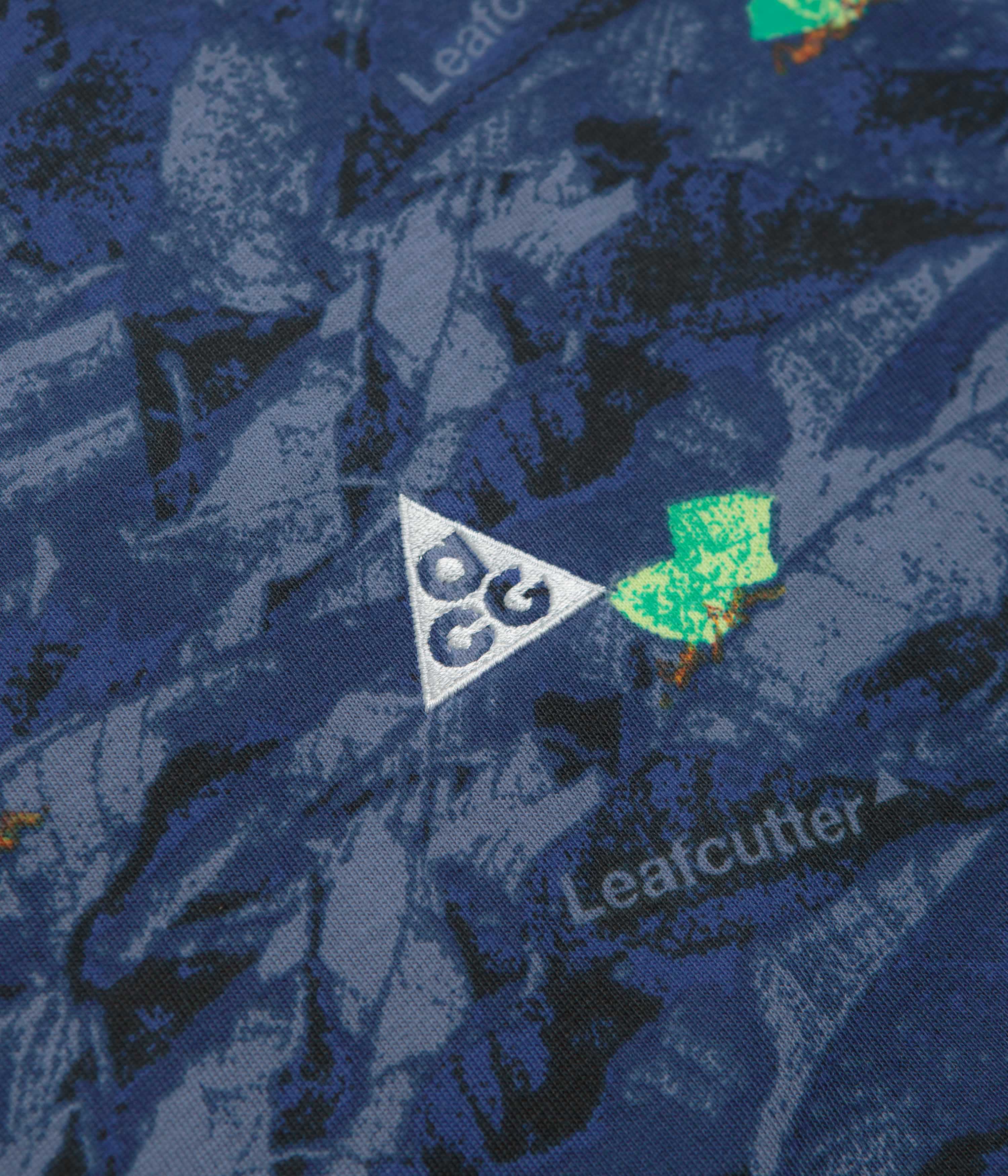 Nike ACG Leafcutter T-Shirt - Midnight Navy - Image 3