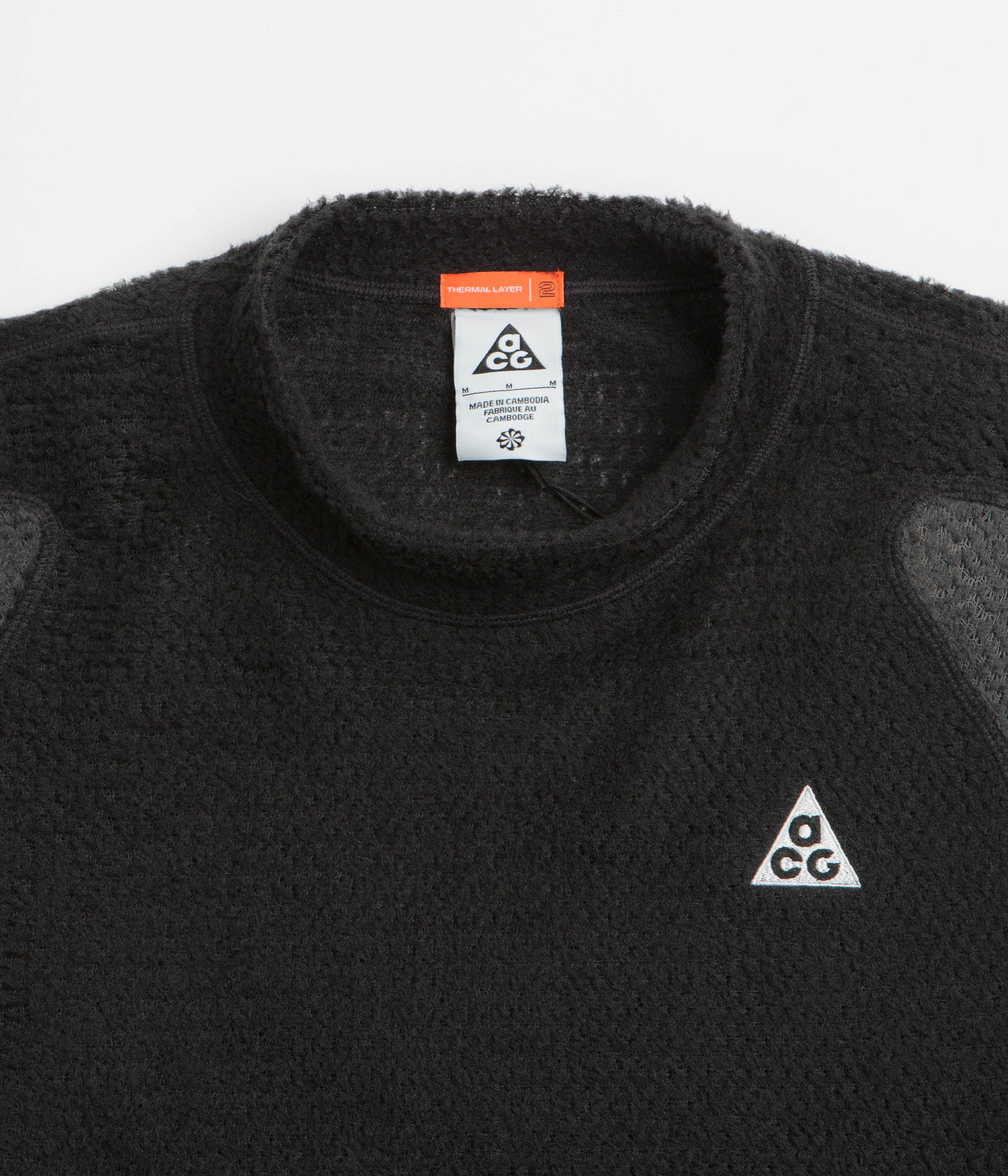 Nike ACG Lichen Crewneck Sweatshirt - Black / Anthracite / Cool Grey / Summit White - Image 2