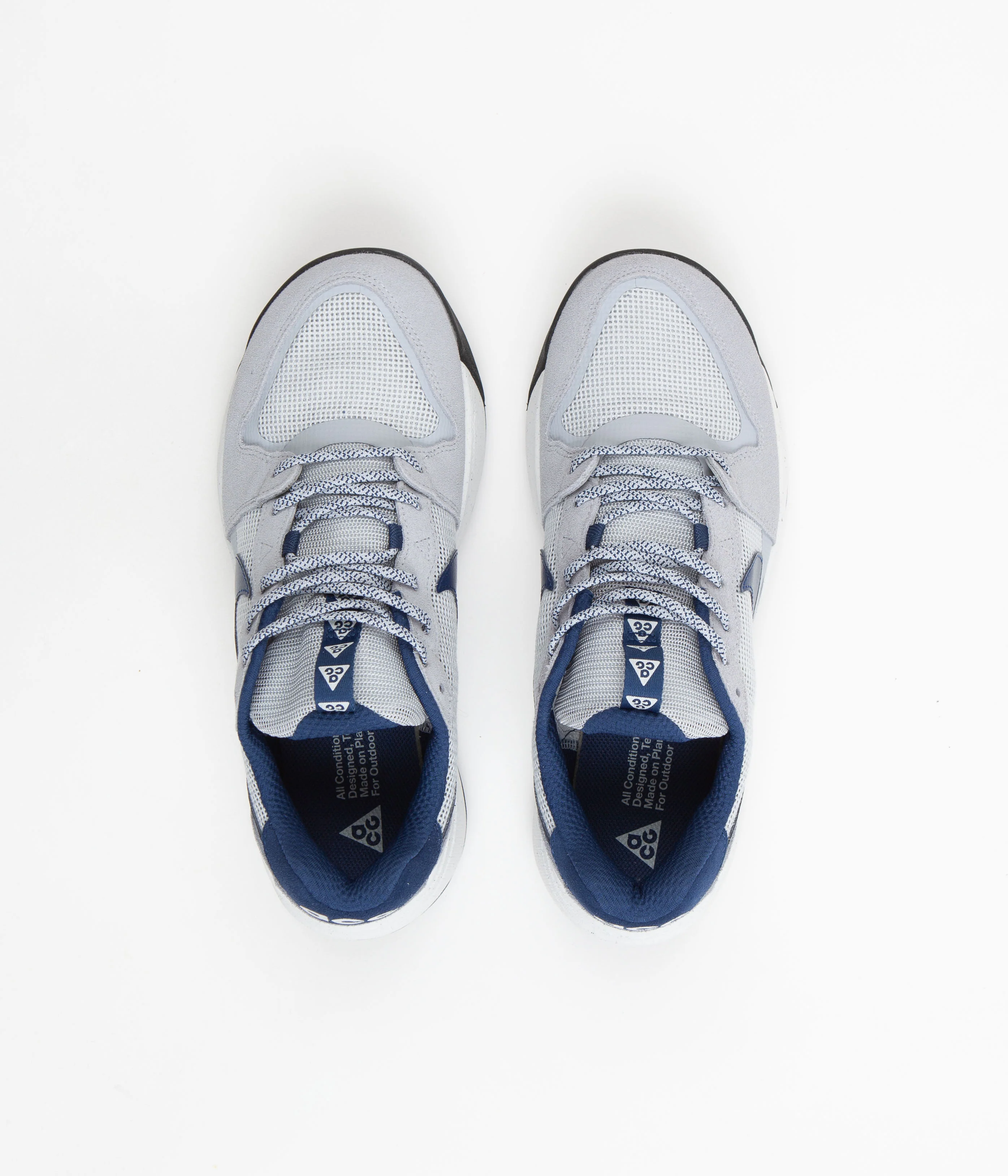 Nike ACG Lowcate Shoes - Wolf Grey / Navy - Grey Fog - Summit White - Image 7