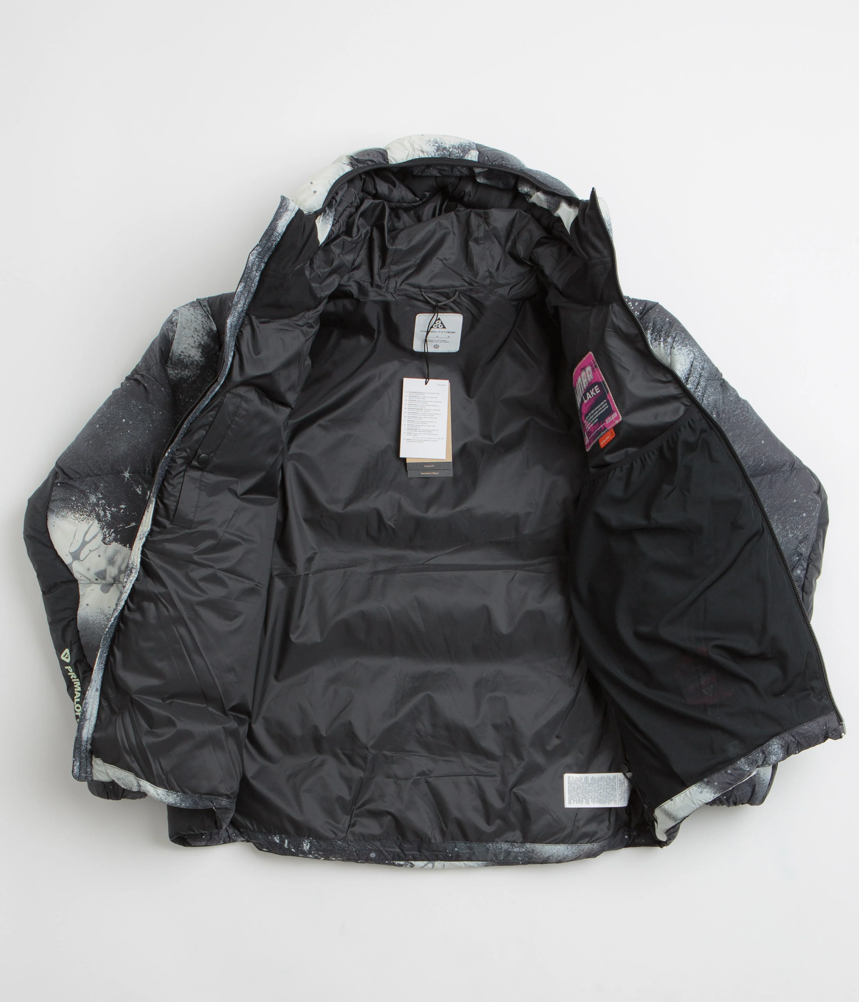 Nike ACG Lunar Lake Puffer Jacket - Anthracite / Black - Image 2