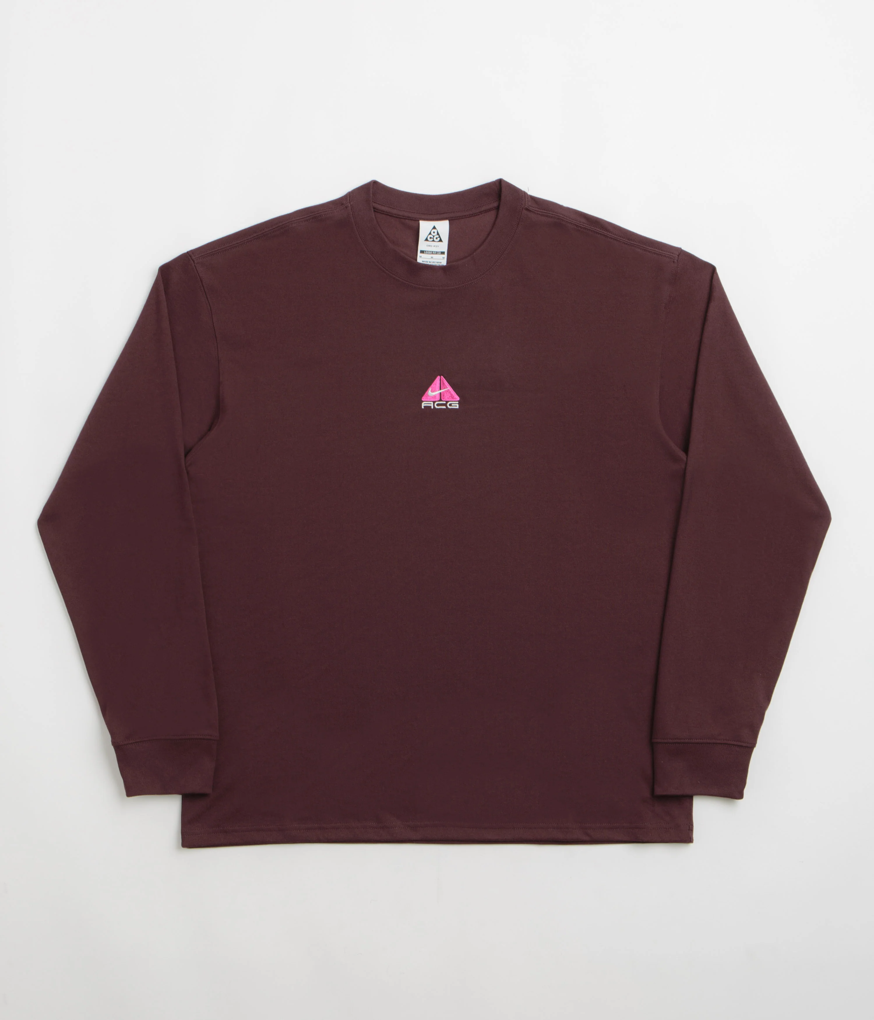 Nike ACG Lungs Long Sleeve T-Shirt - Burgundy Crush
