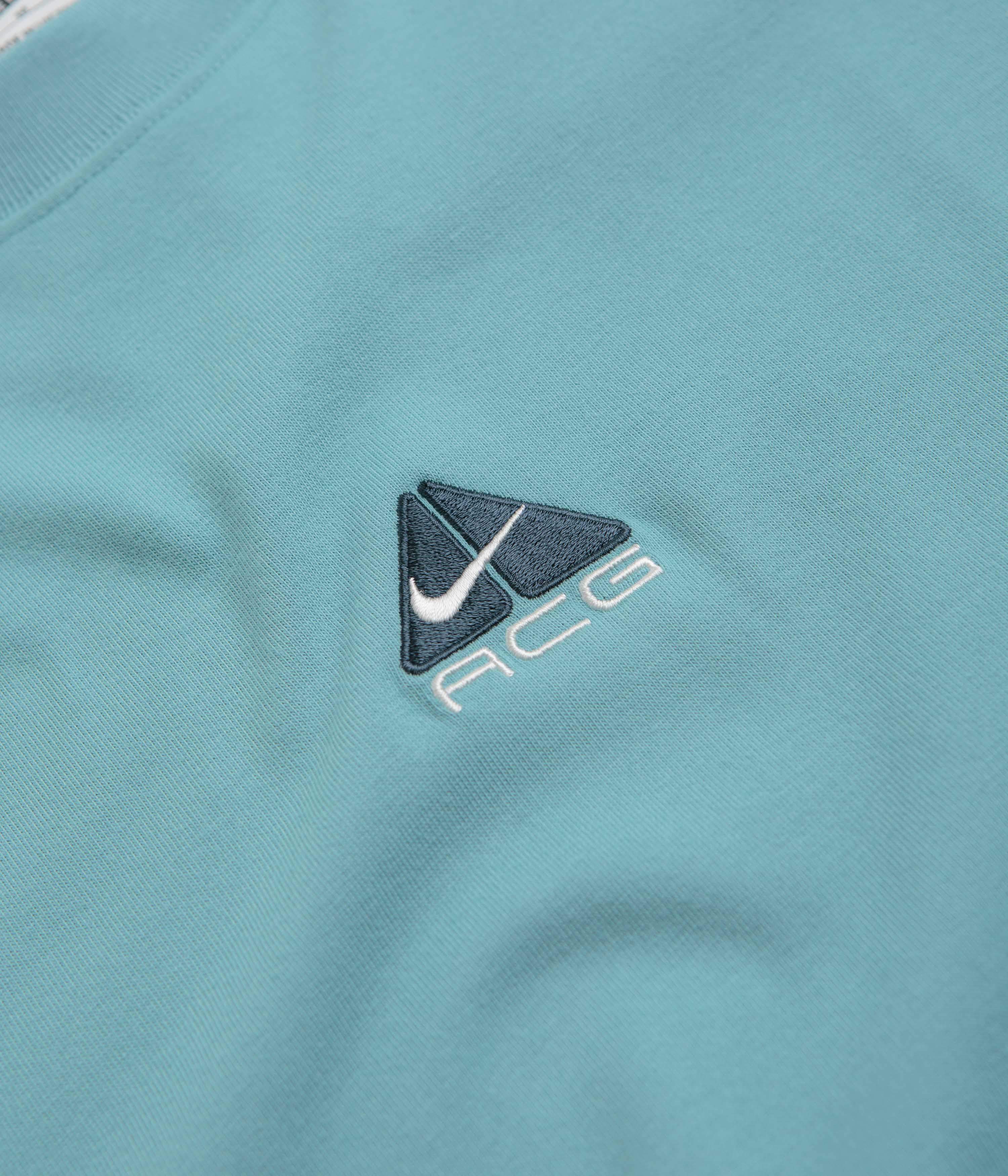 Nike ACG Lungs Long Sleeve T-Shirt - Denim Turquoise - Image 3