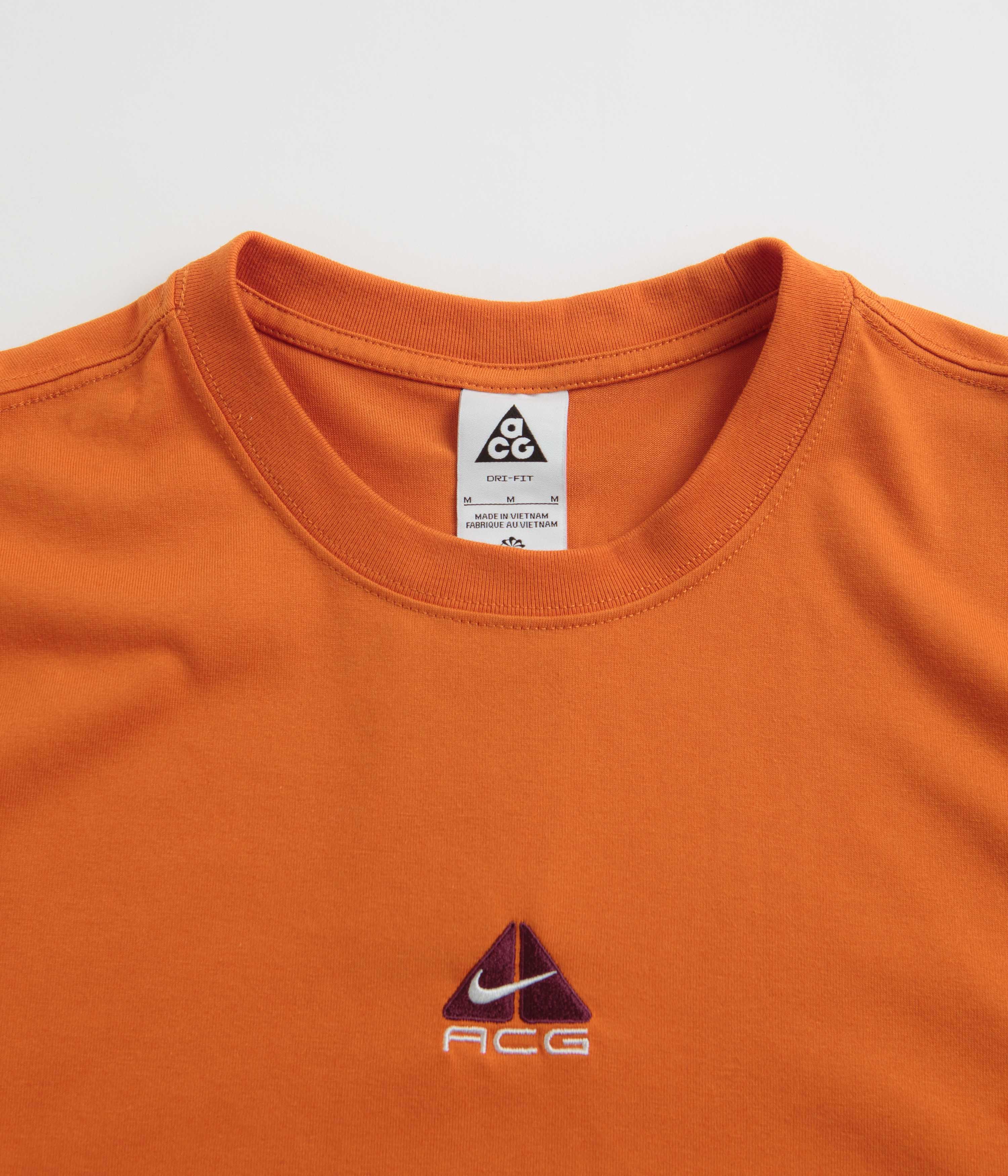 Nike ACG Lungs T-Shirt - Campfire Orange - Image 2
