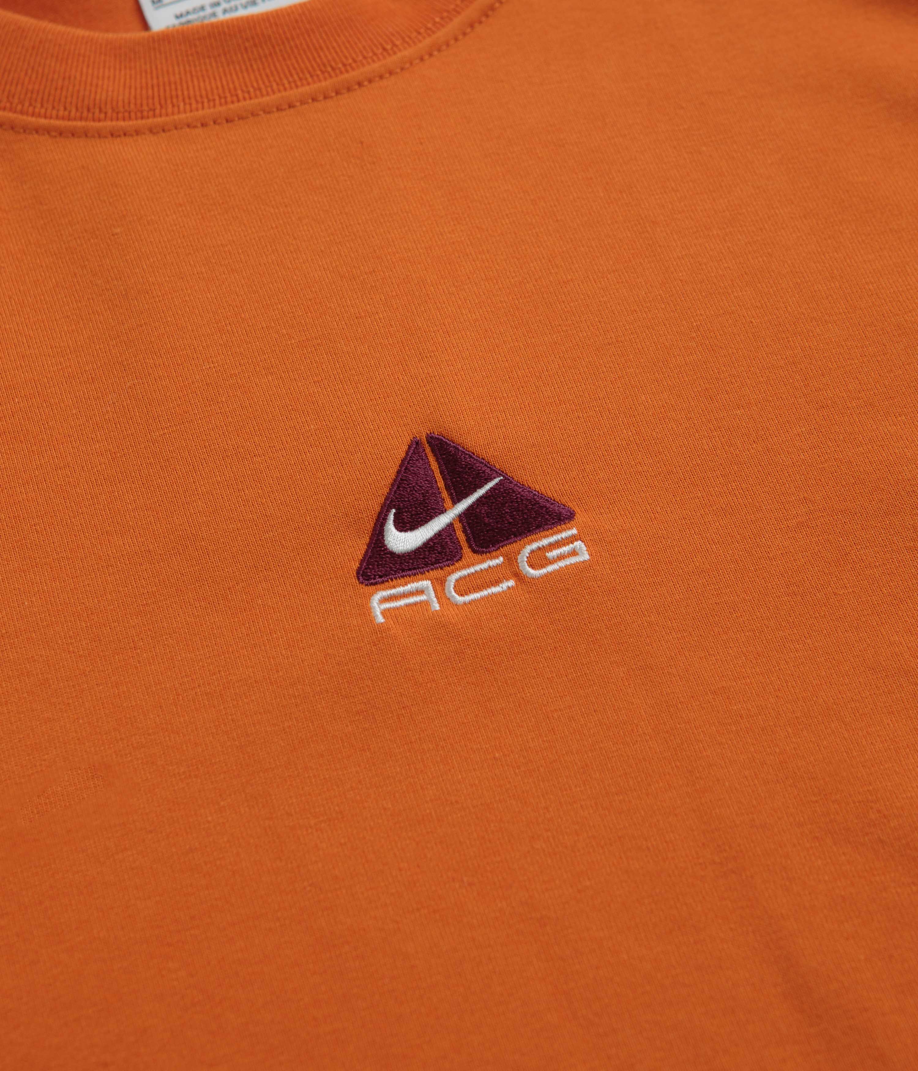 Nike ACG Lungs T-Shirt - Campfire Orange - Image 3