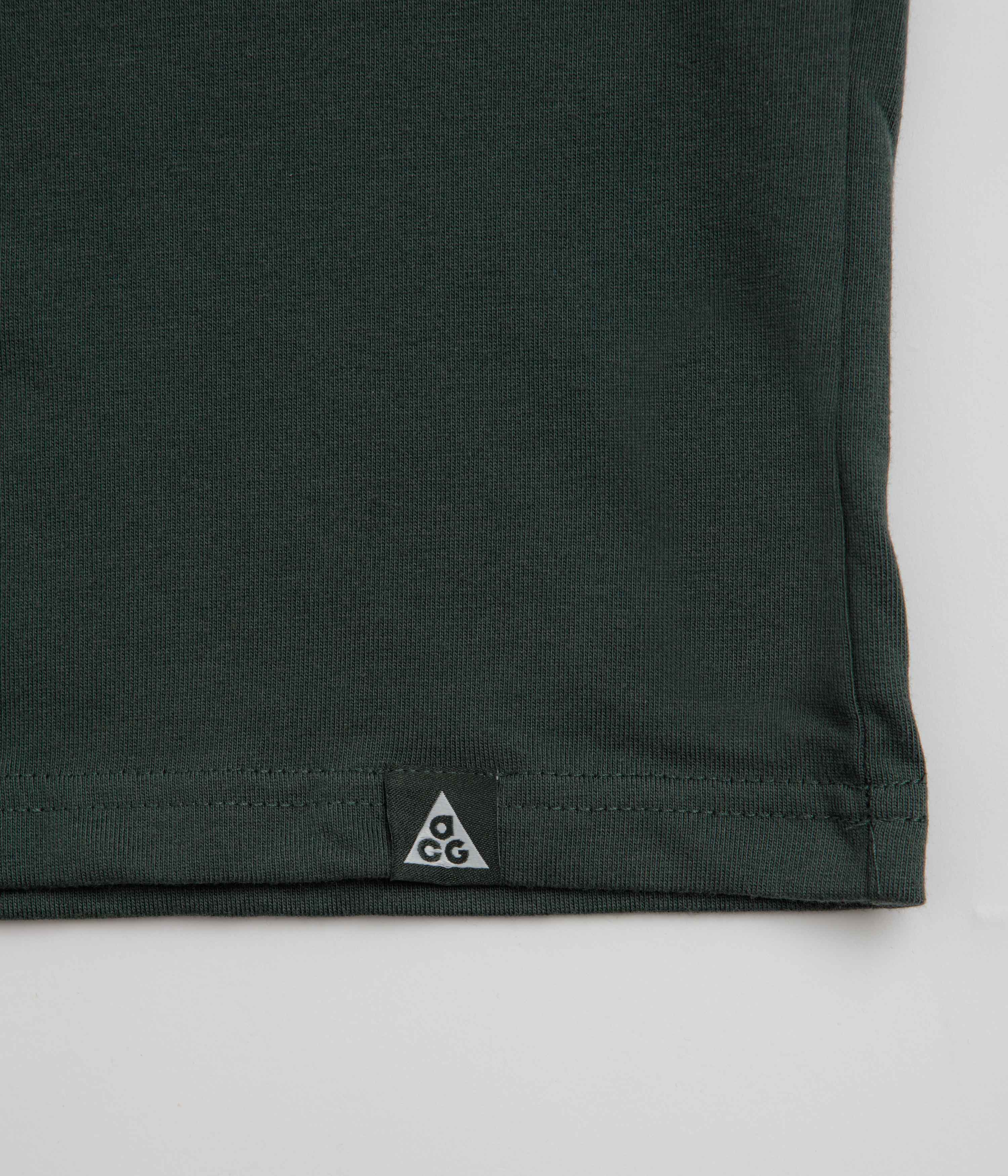 Nike ACG Meadows T-Shirt - Black Spruce - Image 6