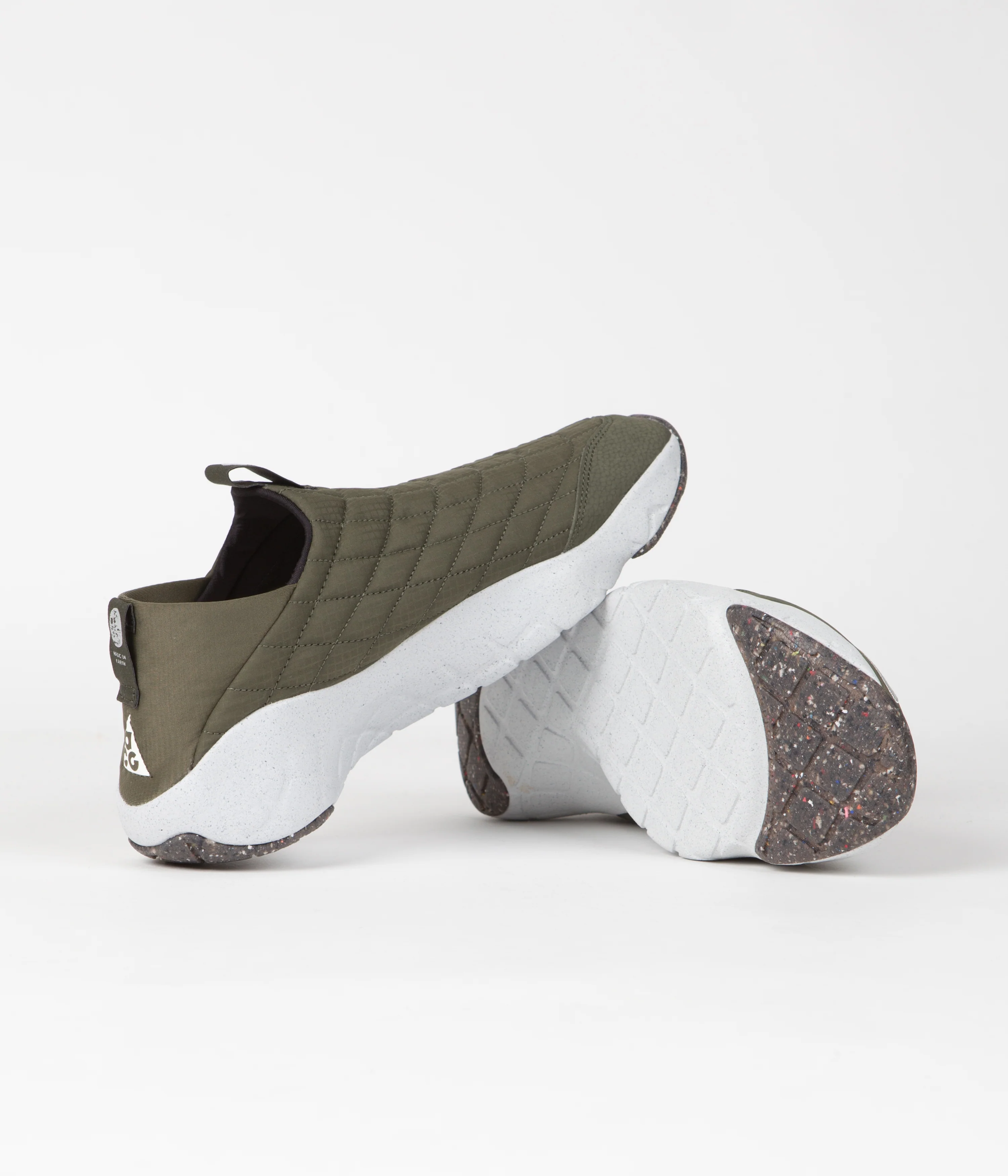 Nike ACG Moc 3.5 Shoes - Cargo Khaki / Summit White - Cargo Khaki - Image 6