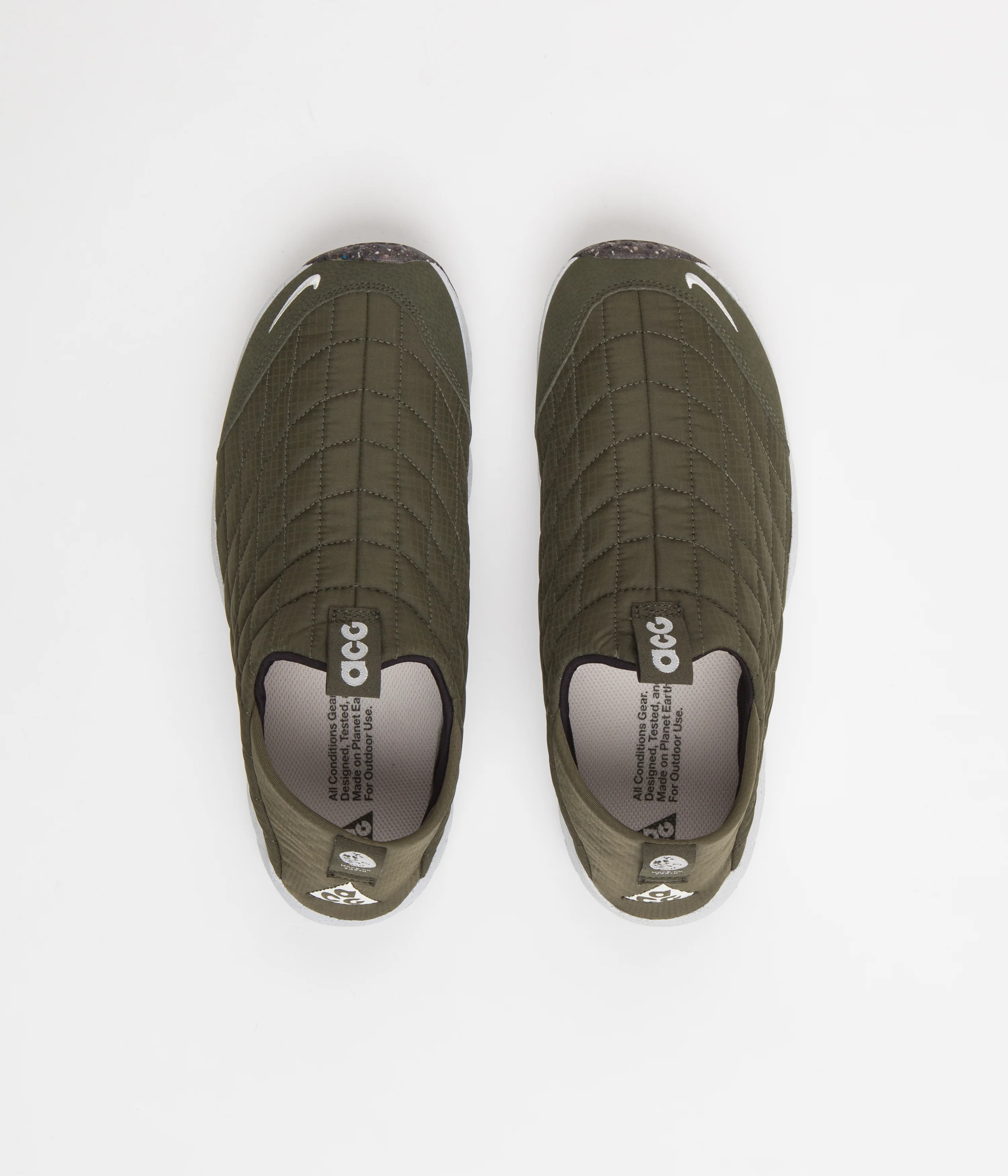 Nike ACG Moc 3.5 Shoes - Cargo Khaki / Summit White - Cargo Khaki - Image 8