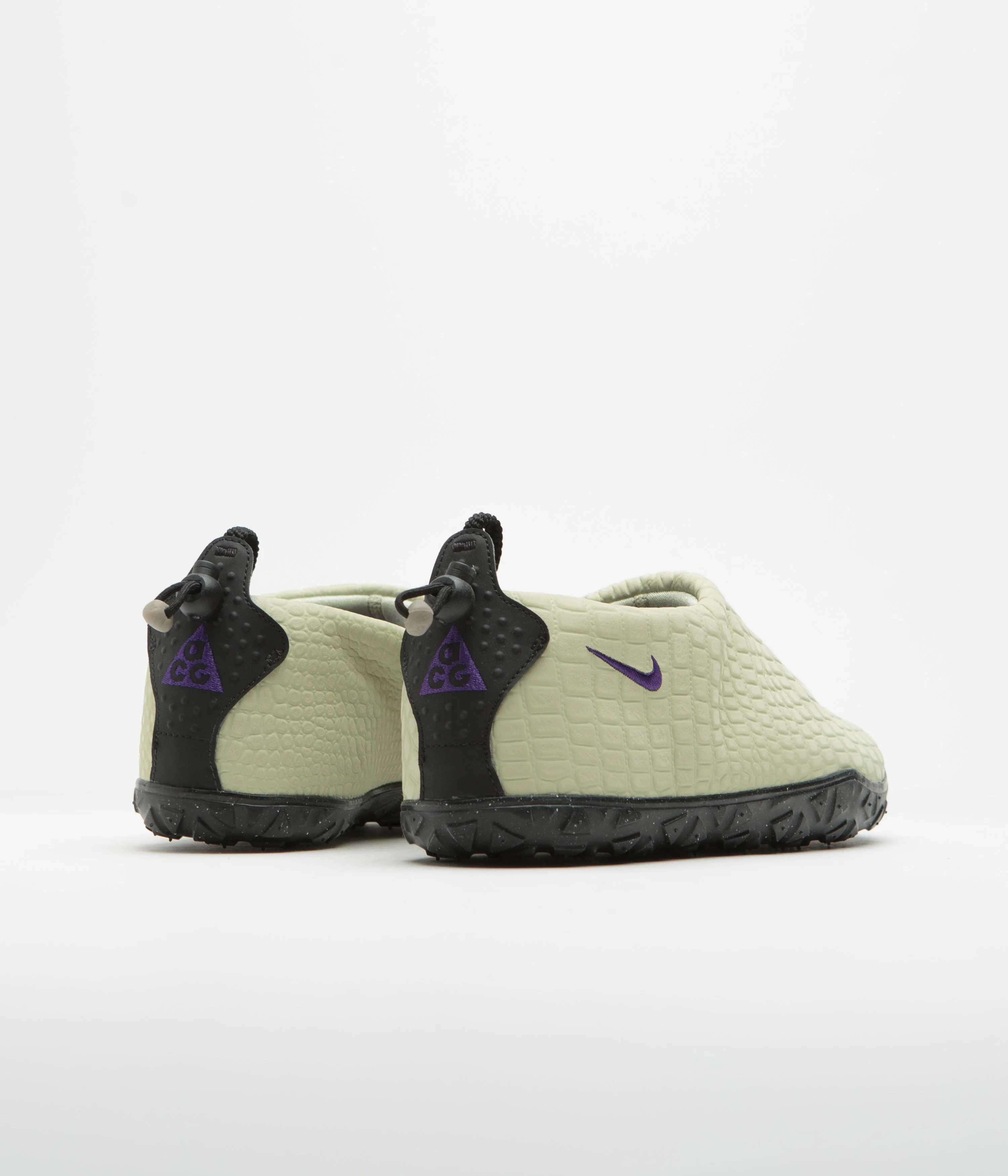 Nike ACG Moc Premium Shoes - Olive Aura / Field Purple - Olive Aura - Black - Image 4