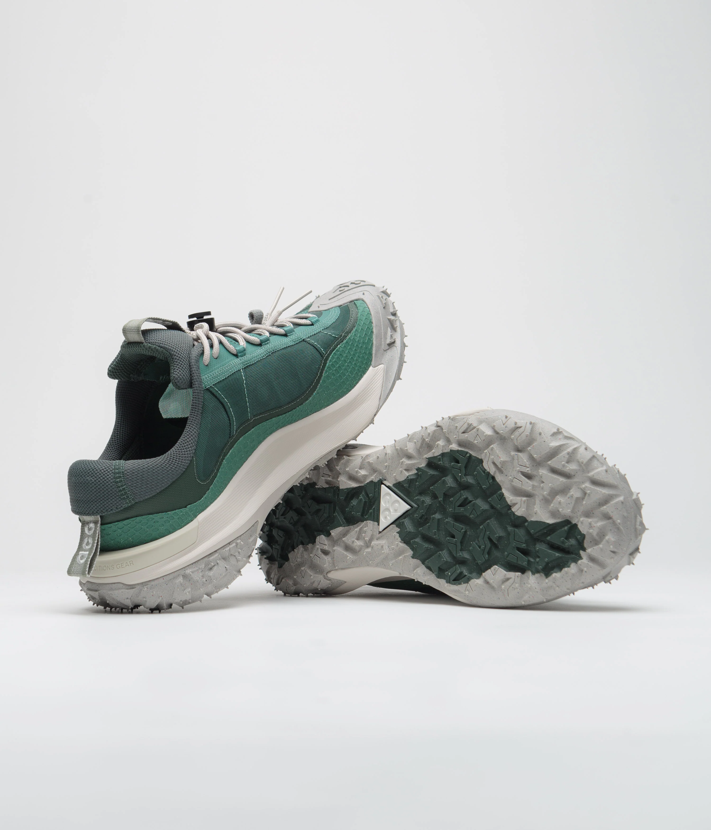 Nike ACG Mountain Fly 2 Low Shoes - Bicoastal / Light Orewood Brn - Vintage Green - Image 5