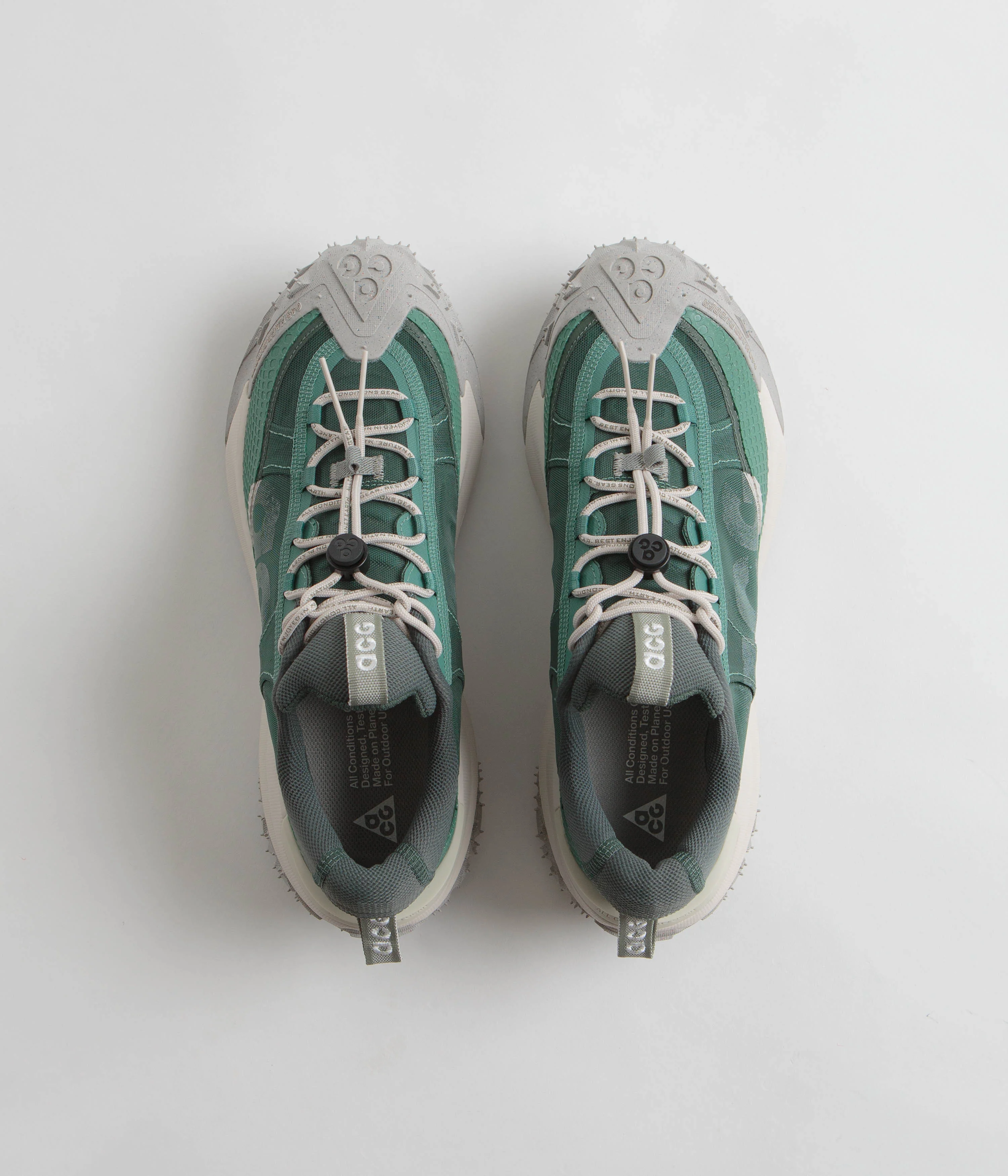 Nike ACG Mountain Fly 2 Low Shoes - Bicoastal / Light Orewood Brn - Vintage Green - Image 7