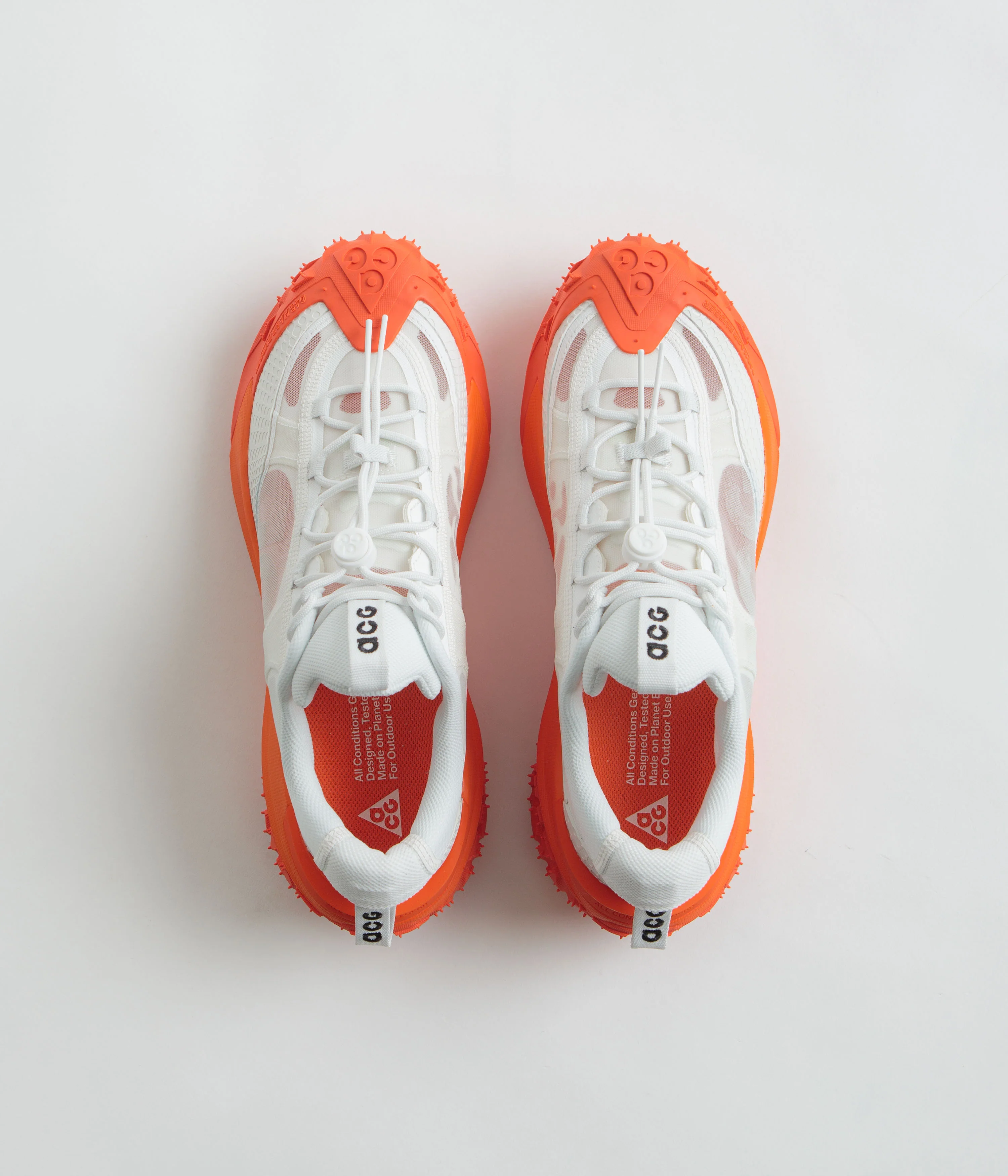 Nike ACG Mountain Fly 2 Low Shoes - Summit White / Summit White - Black - Image 7