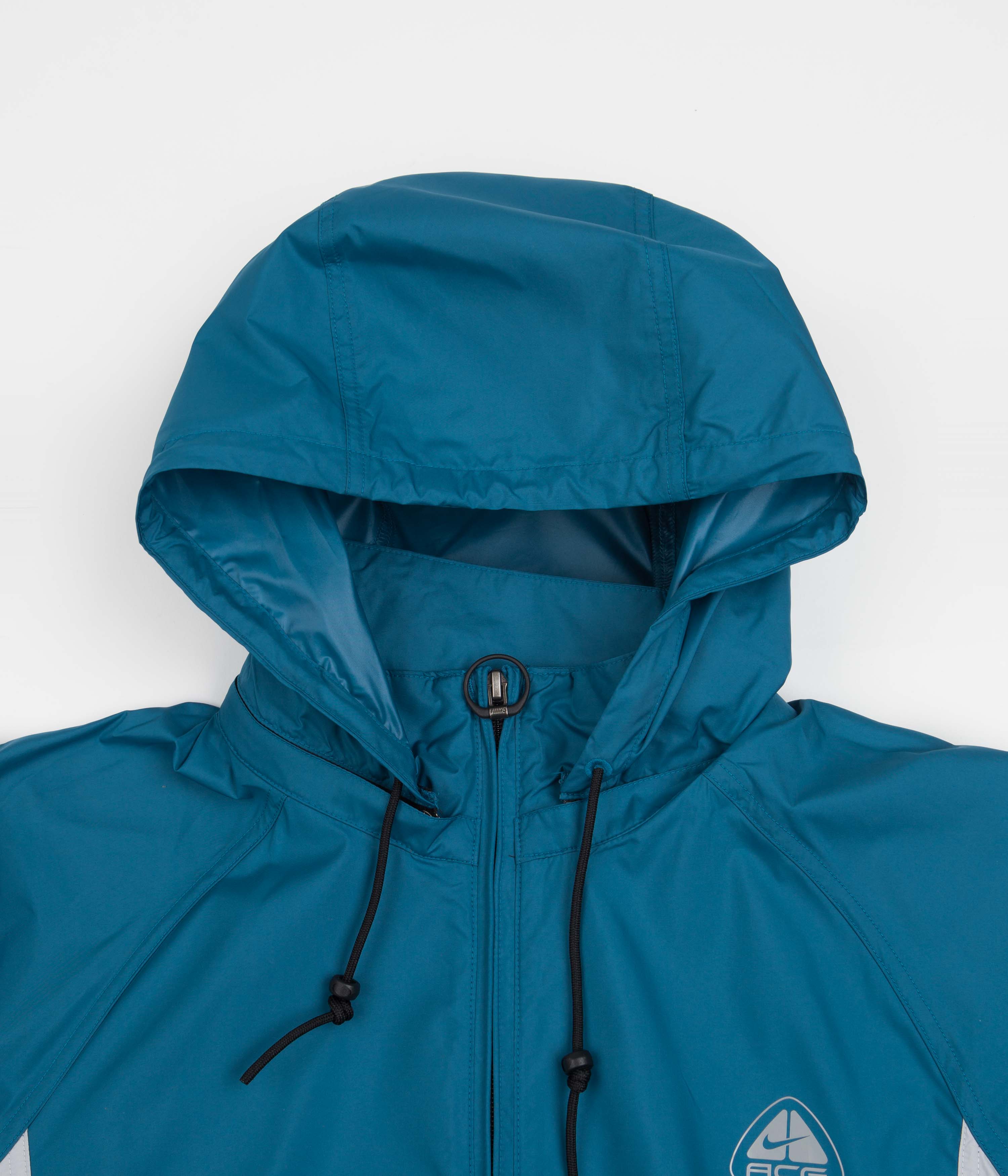 Nike ACG Oregon Series Micro Shell Jacket - Green Abyss / Black / Wolf Grey / Wolf Grey - Image 5