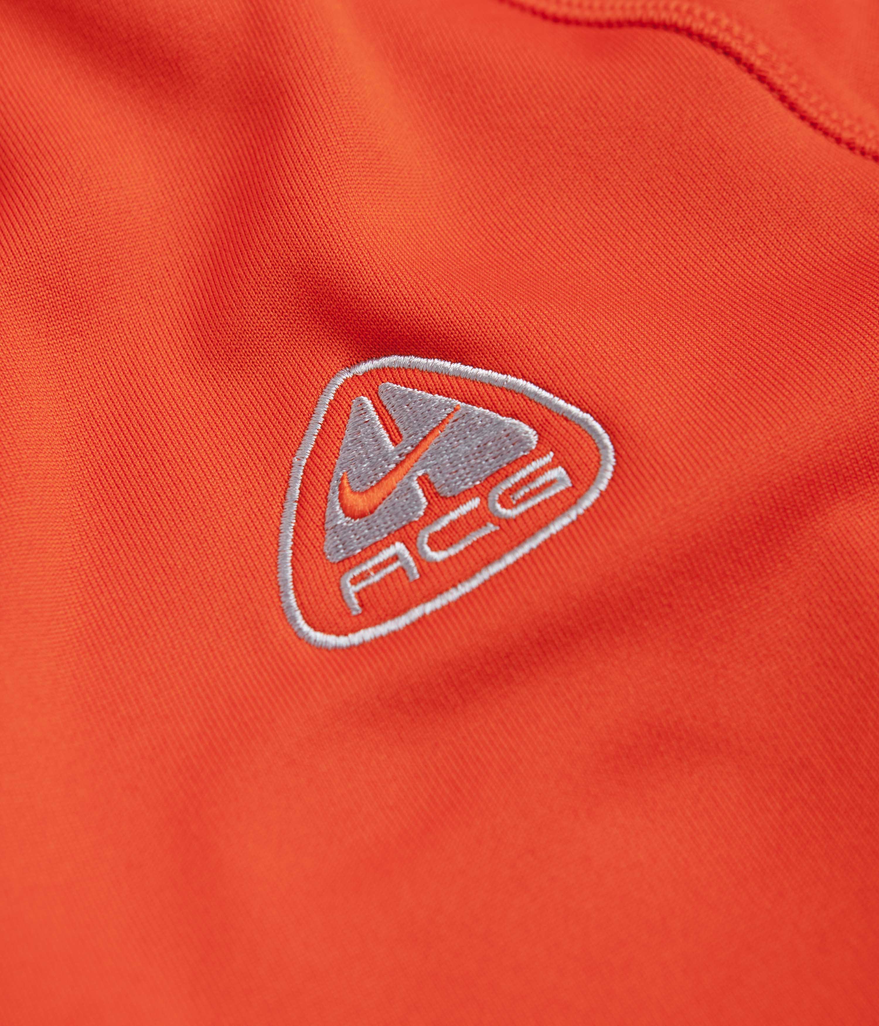 Nike ACG Oregon Series Polartec Zip Sweatshirt - Picante Red / Black / Wolf Grey - Image 3