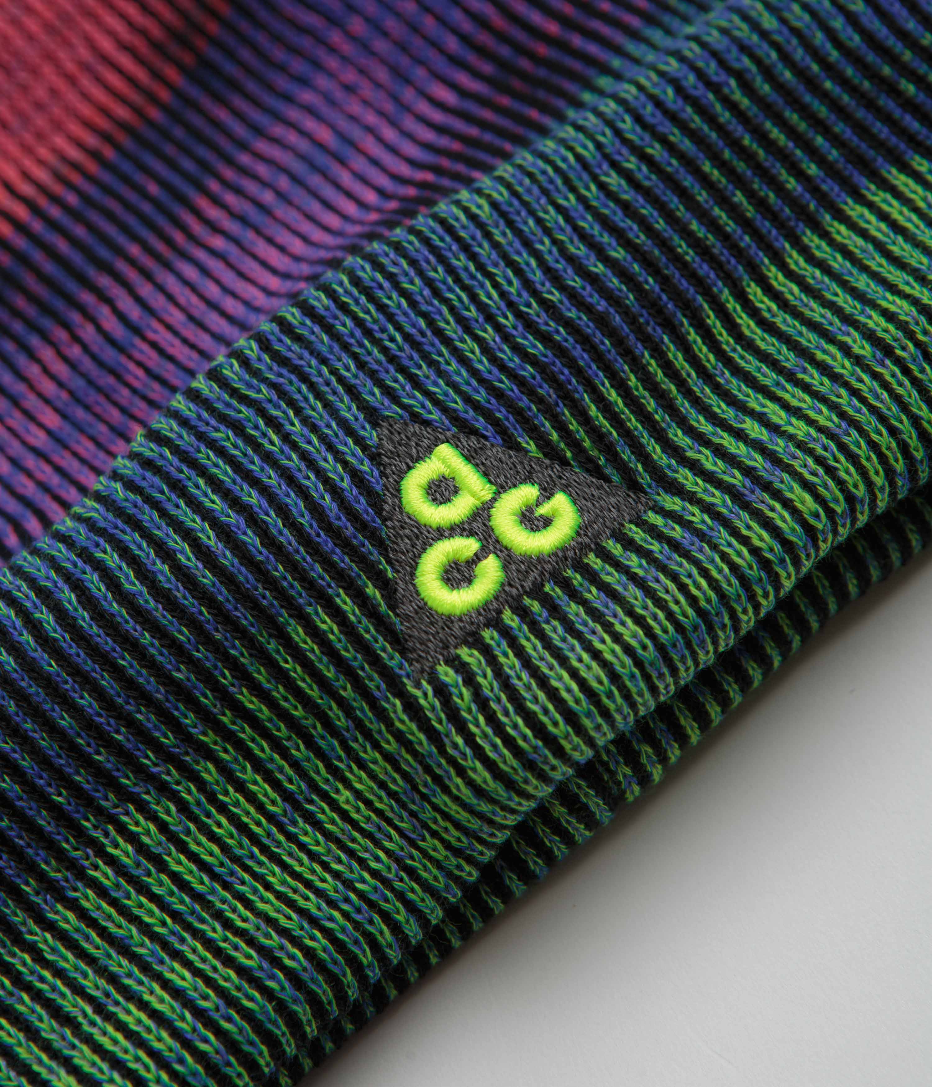 Nike ACG Peak Beanie - Light Crimson / Hyper Pink / Hyper Royal / Volt - Image 2