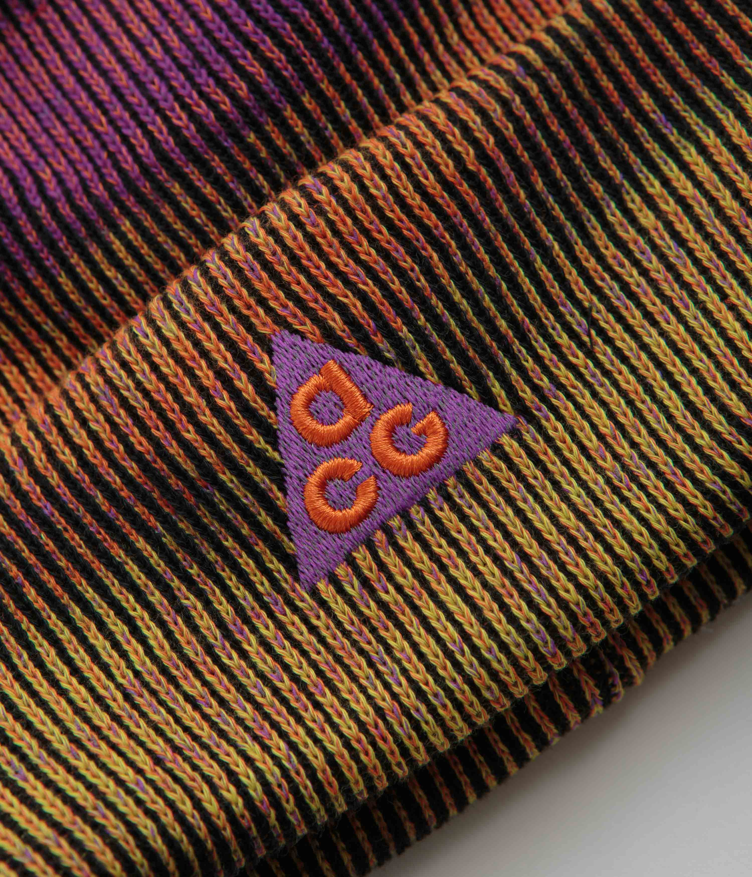 Nike ACG Peak Beanie - Safety Orange / Lightening / Safety Orange - Image 2