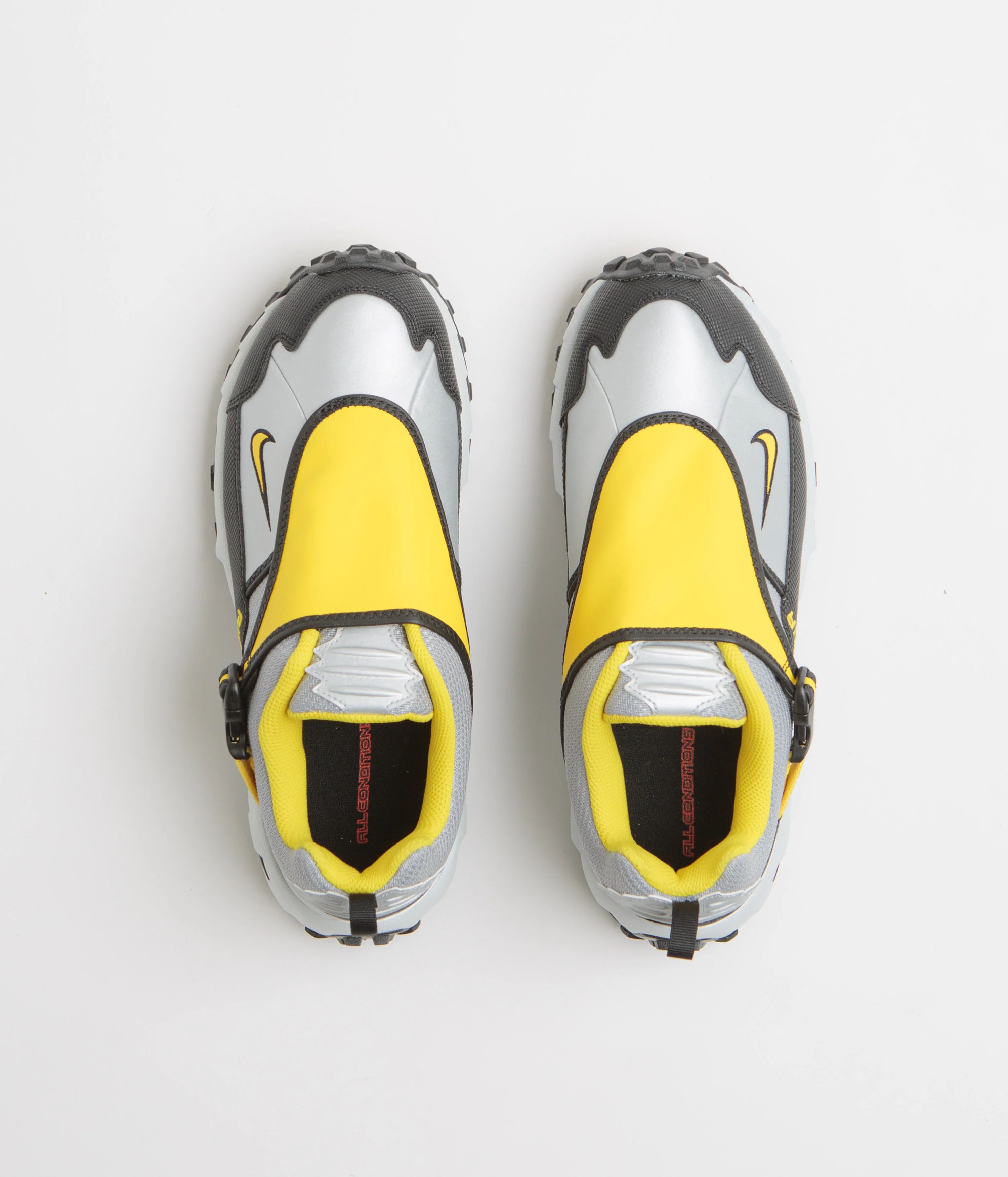 Nike ACG Phassad Shoes - Black / Yellow Zest - Metallic Silver - Image 8