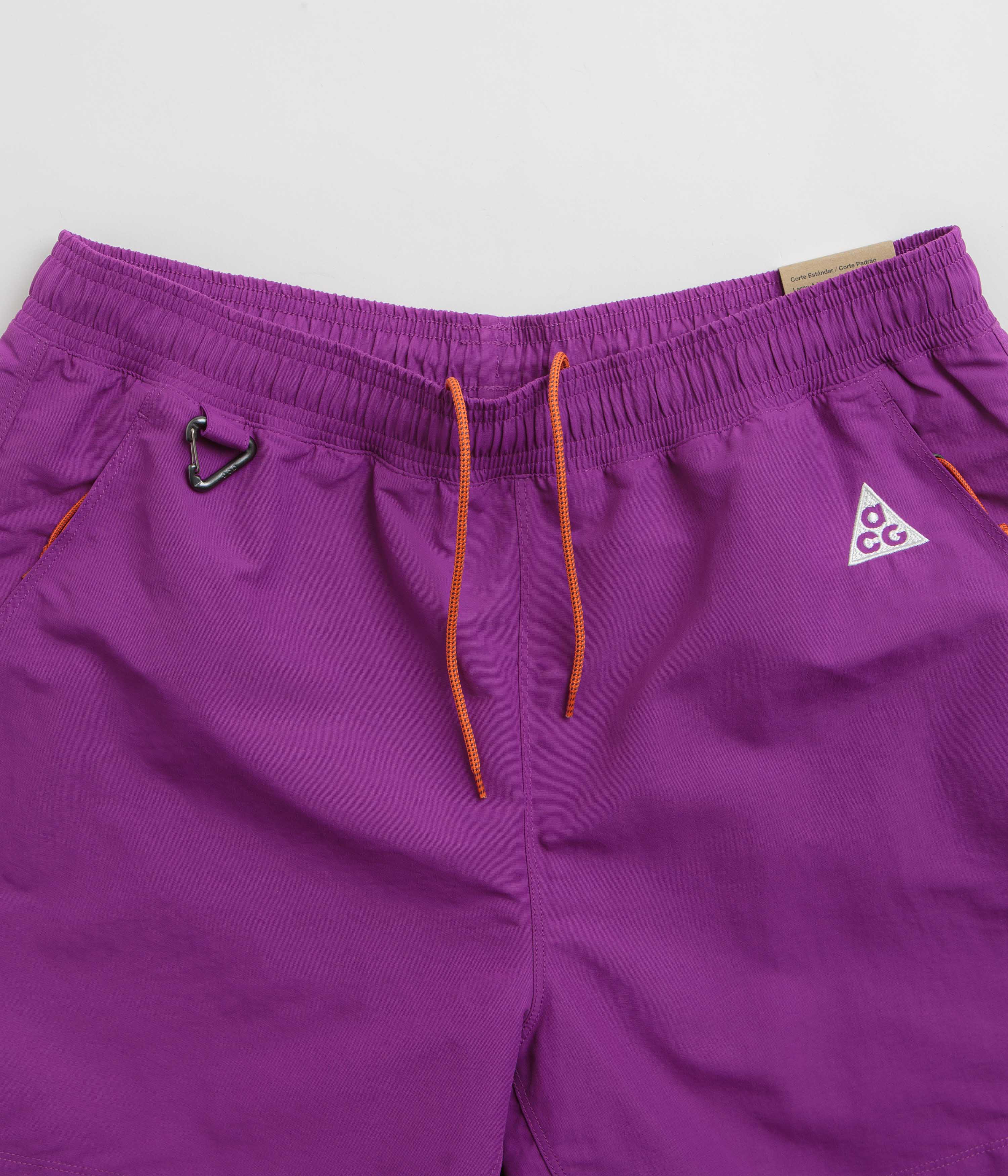 Nike ACG Reservoir Goat Shorts - Bold Berry / Safety Orange / Summit White - Image 4