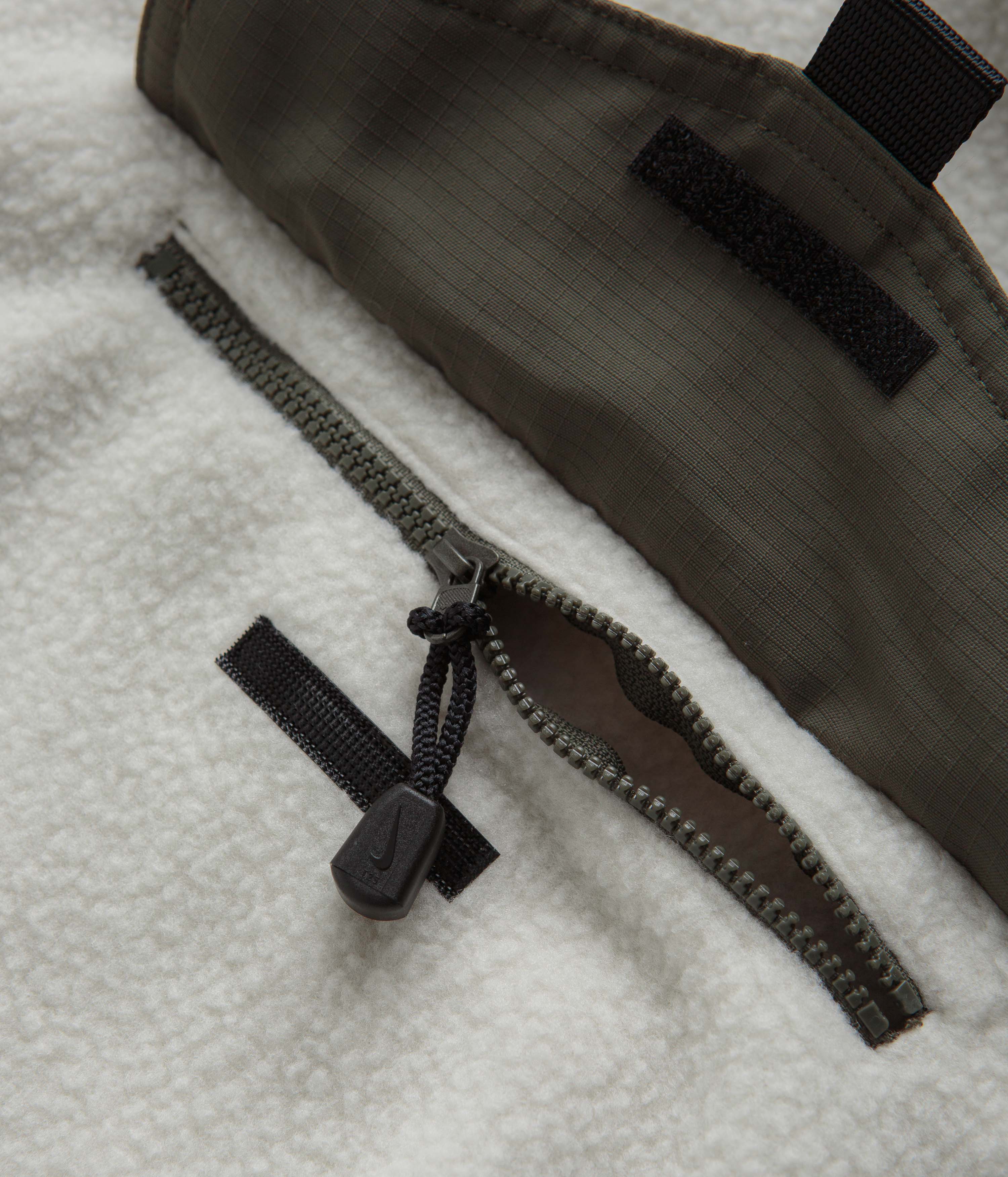 Nike ACG Retro Balaclava Hoodie - Light Bone / Cargo Khaki / Black / Cargo Khaki - Image 4