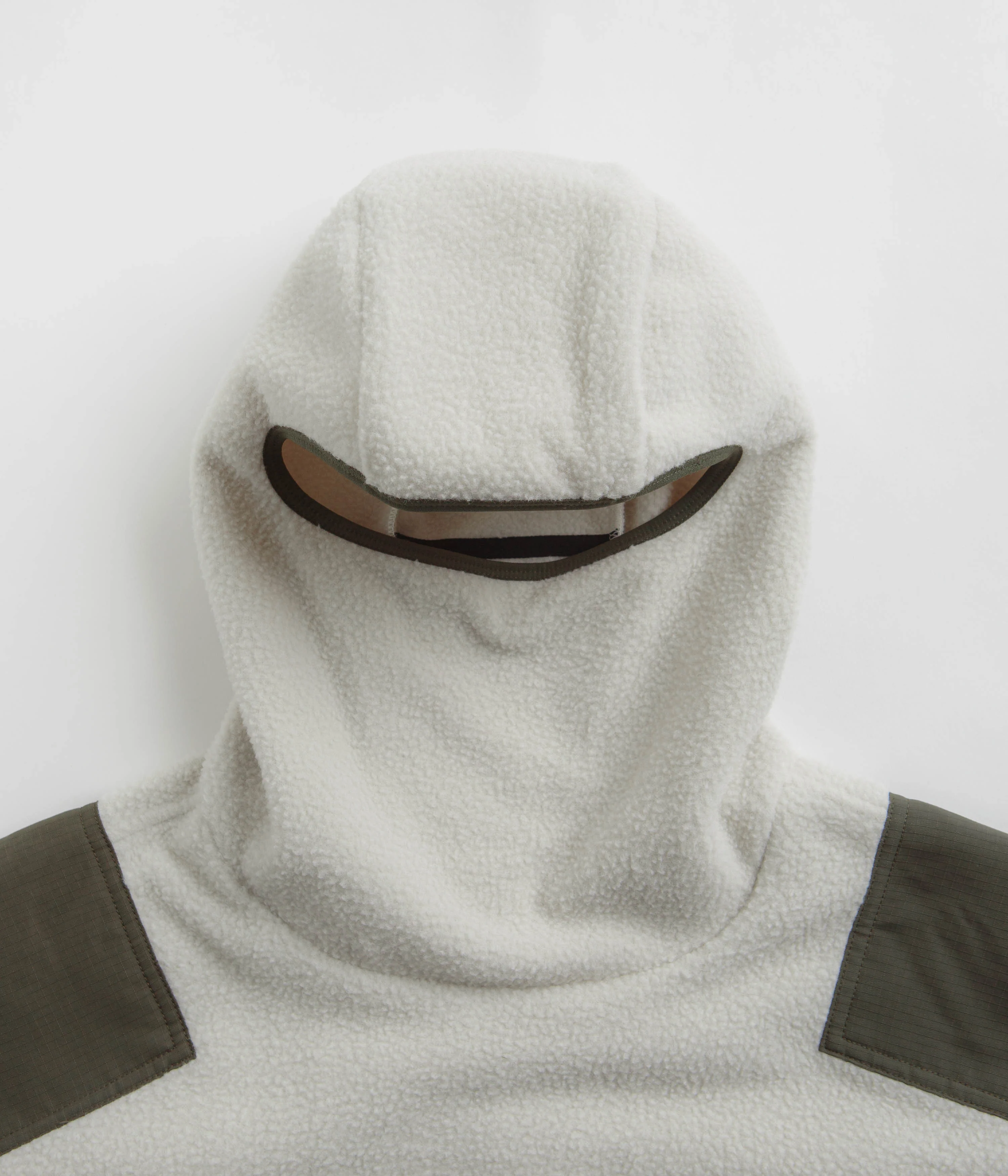 Nike ACG Retro Balaclava Hoodie - Light Bone / Cargo Khaki / Black / Cargo Khaki - Image 5