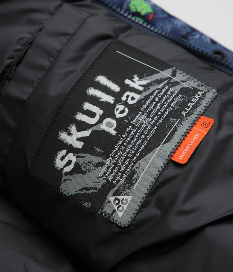 Nike ACG Skull Peak Full Zip Jacket - Midnight Navy / Black / Black / Summit White - Image 10