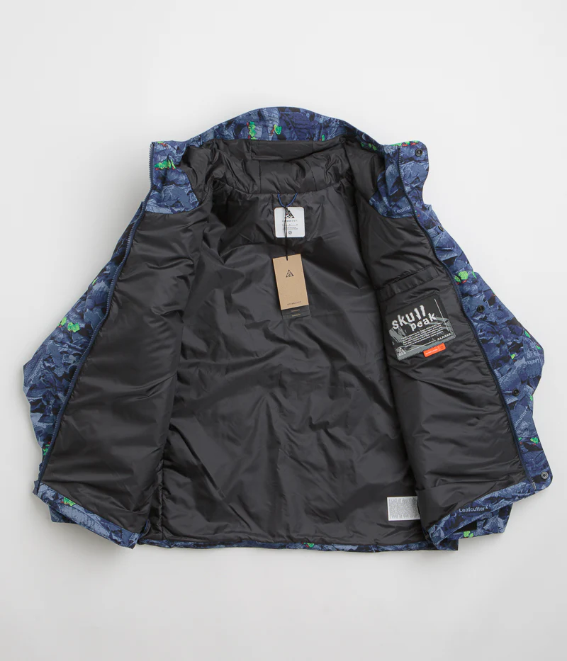 Nike ACG Skull Peak Full Zip Jacket - Midnight Navy / Black / Black / Summit White - Image 2