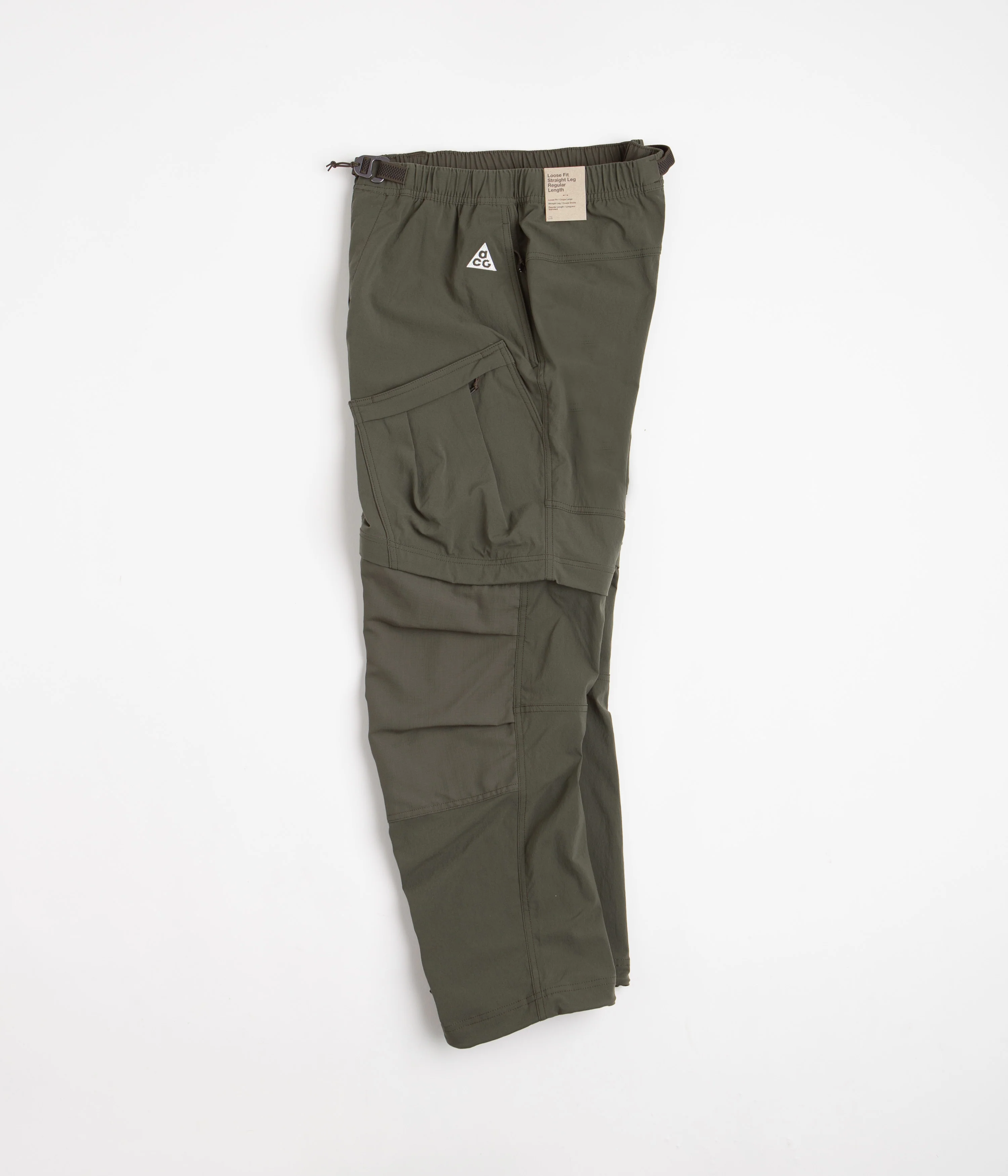 Nike ACG Smith Summit Cargo Pants - Cargo Khaki / Black / Summit White - Image 2