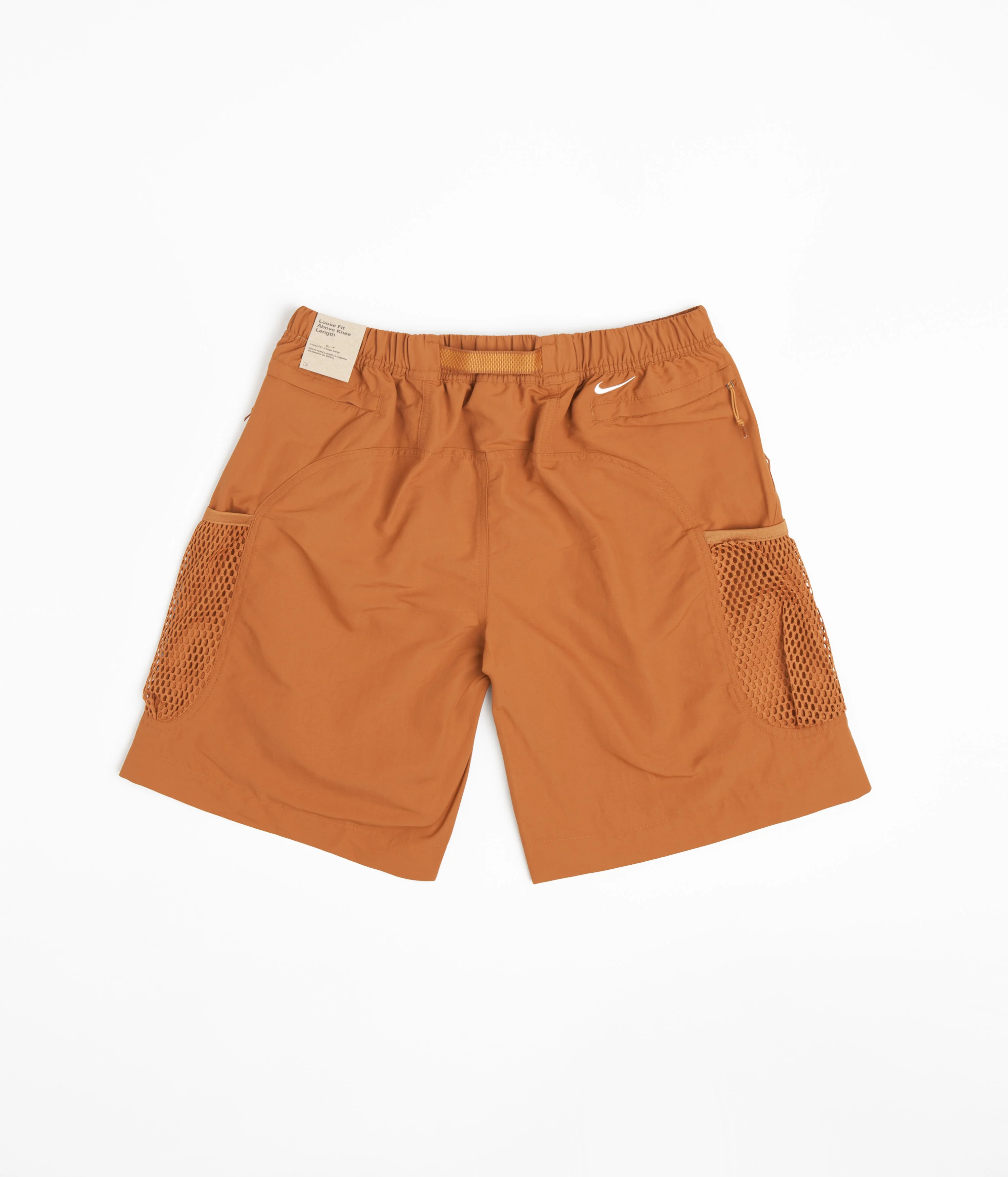 Nike ACG Snowgrass Cargo Shorts - Dark Russet / Monarch / Summit White - Image 3